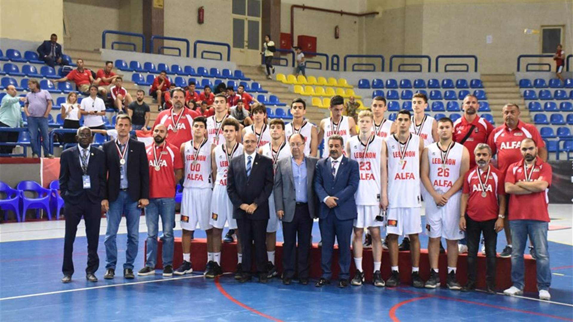 مصر تحرز لقب البطولة العربية للناشئين بكرة السلة والوصافة للبنان