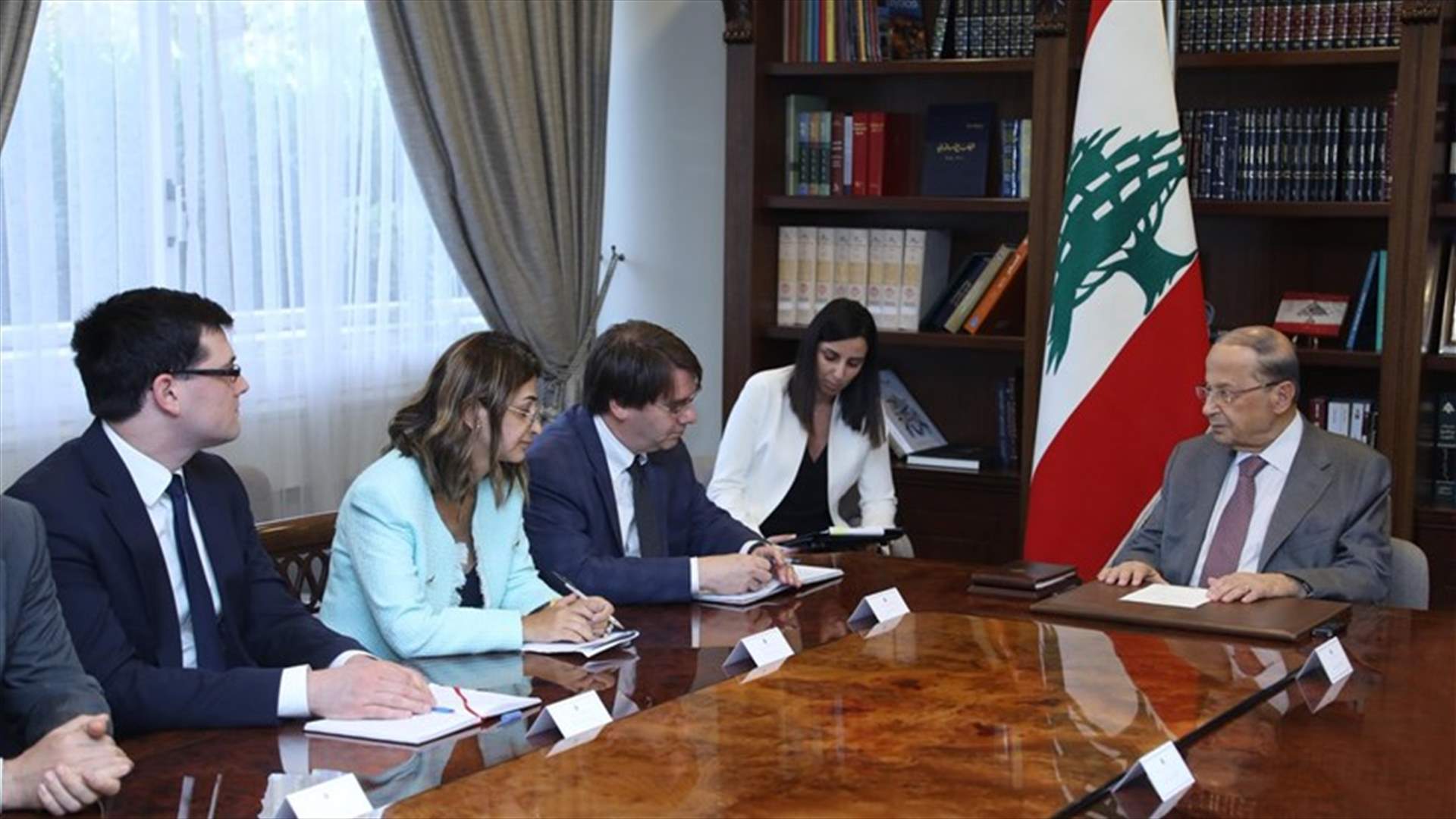 عون بحث مع جارفيس مرحلة ما بعد إقرار موازنة 2019 والاصلاحات المحفزة للنمو