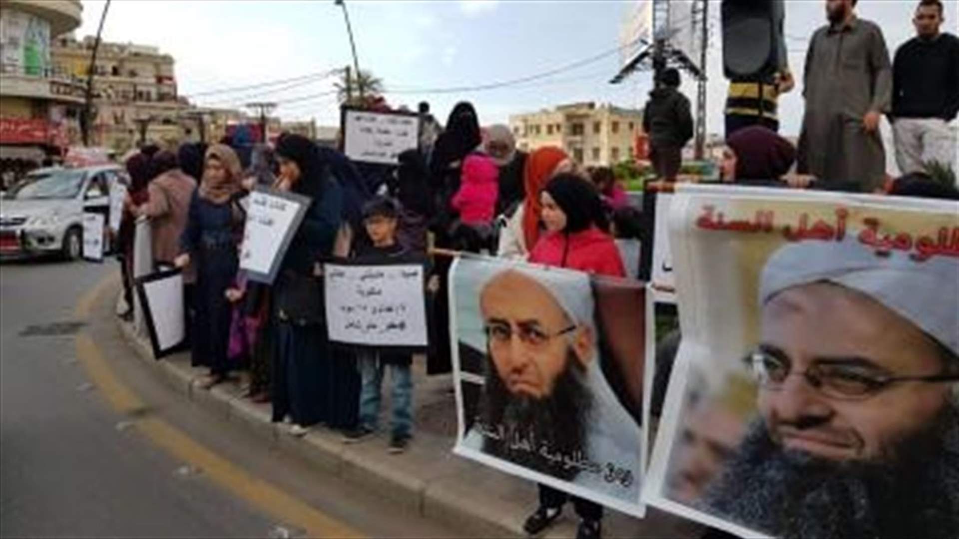 اعتصام في صيدا لاهالي الموقوفين في حوادث عبرا