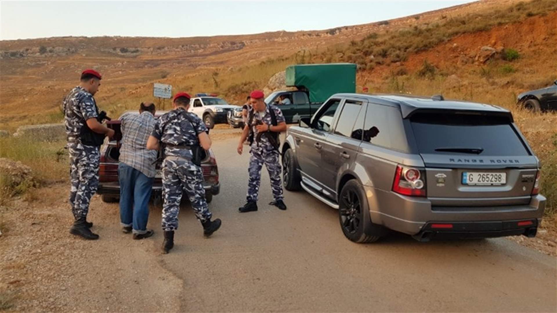 اجراءات لقوى الامن في المناطق العكارية المحيطة بمجرى نهر البارد منعا لرمي النفايات