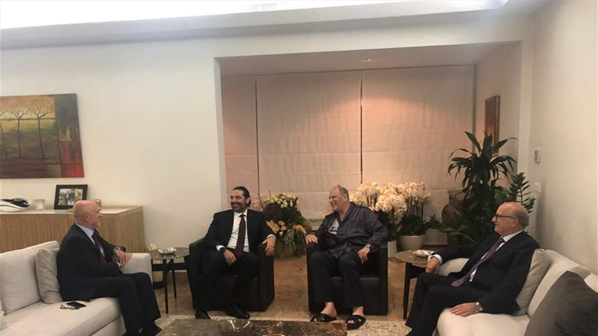 الحريري زار الجراح مطمئنا الى صحته