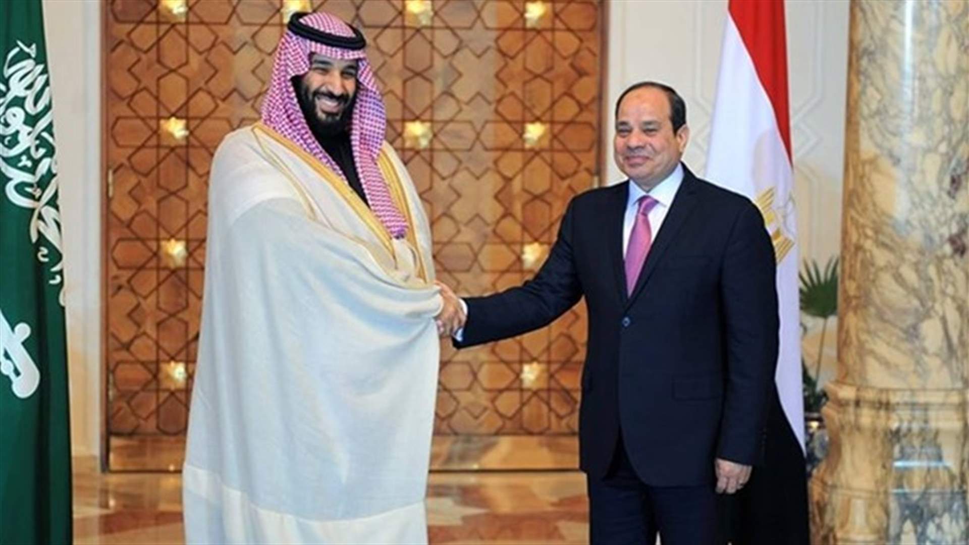 الأزمة السورية تصدرت مباحثات السيسي ومحمد بن سلمان