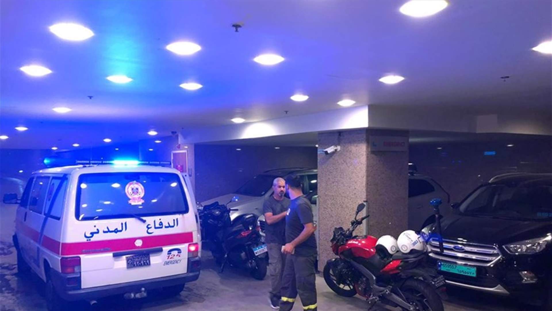 انزلقت دراجتها النارية في فردان... والـMoto ambulance تتحرك تلافيا لزحمة السير
