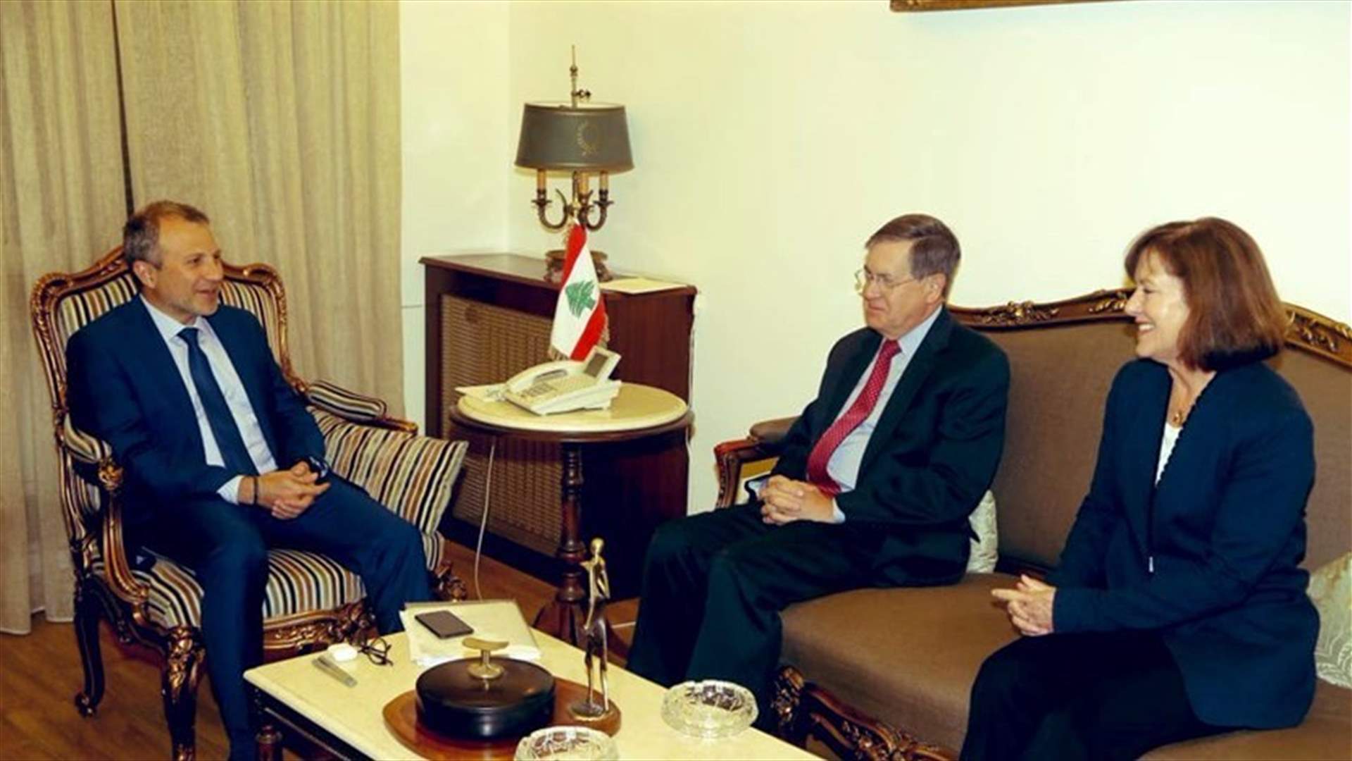 Bassil receives Satterfield, tackles border demarcation