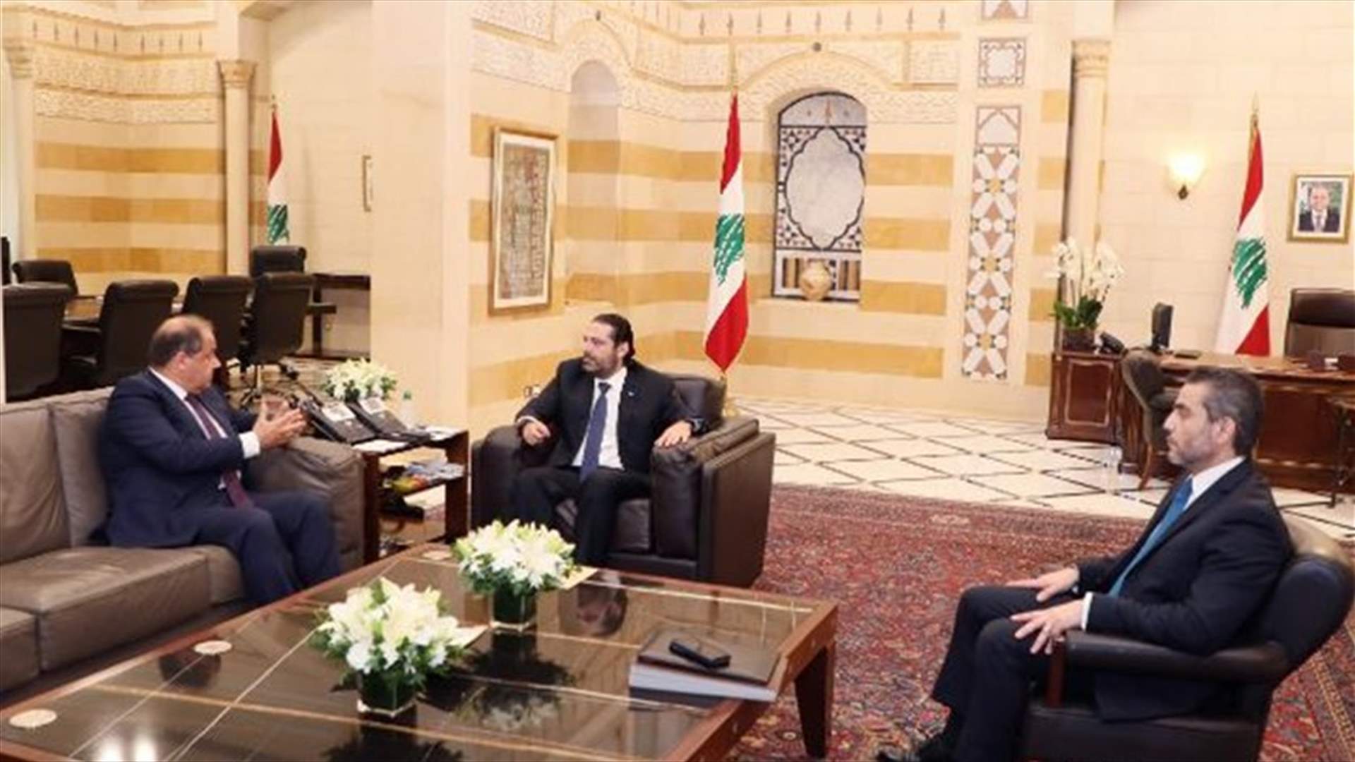 الحريري استقبل عربيد... هذا ما بحثاه