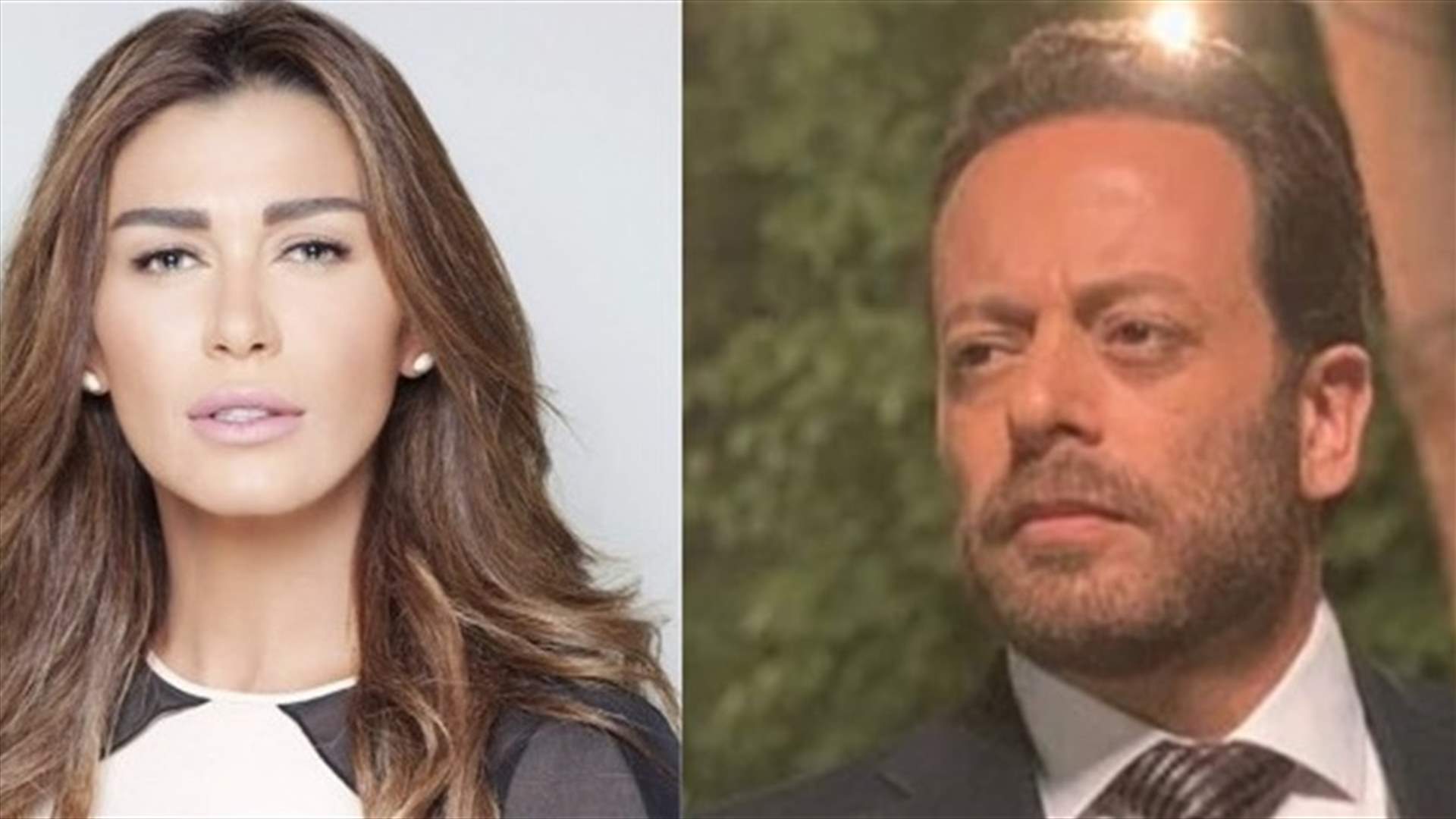 صورة مُركّبة لنادين الراسي مع بديع أبو شقرا.. والأخير يعلّق "من نسج الخيال"