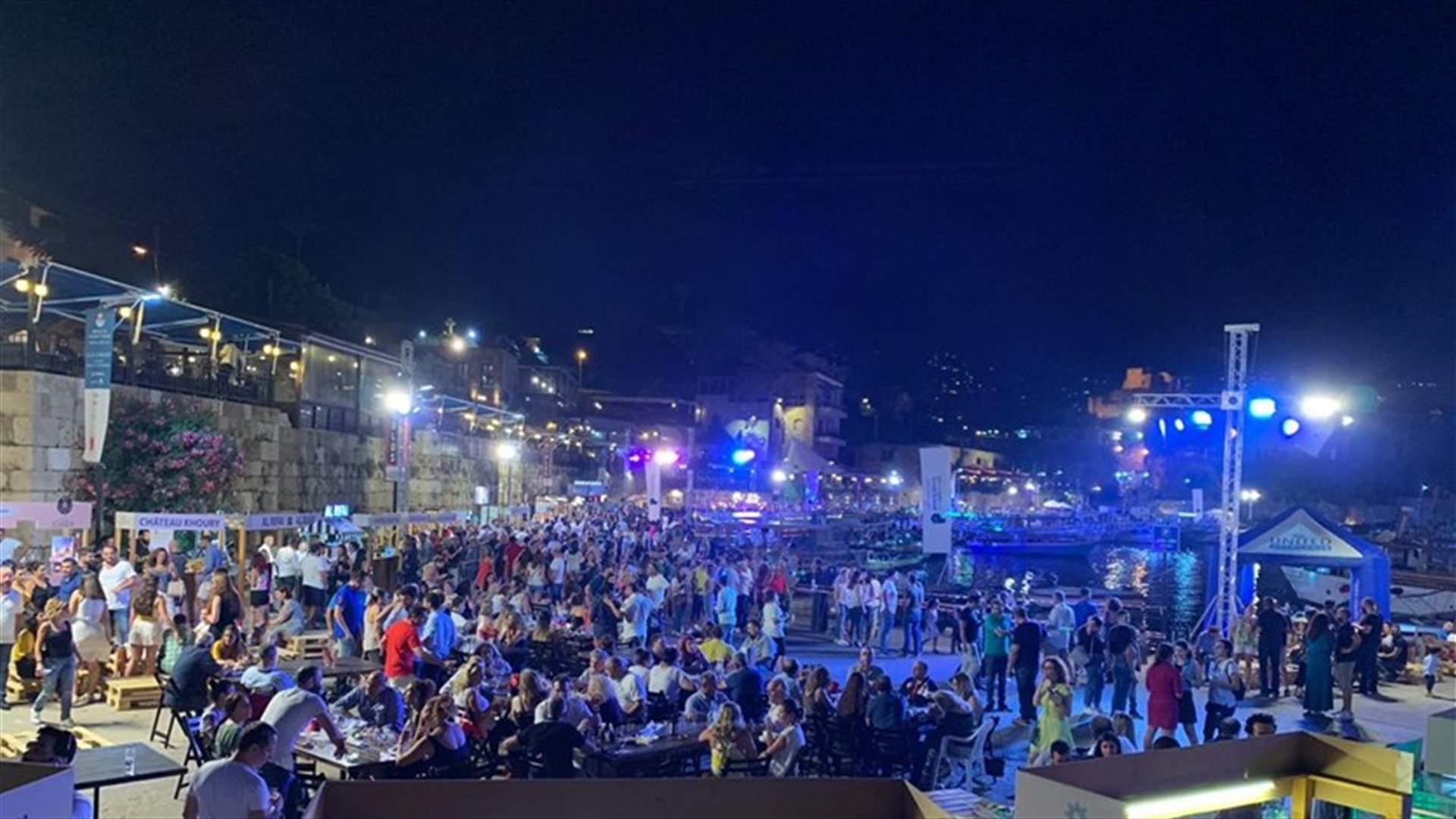 افتتاح مهرجان النبيذ في جبيل بنسخته الخامسة