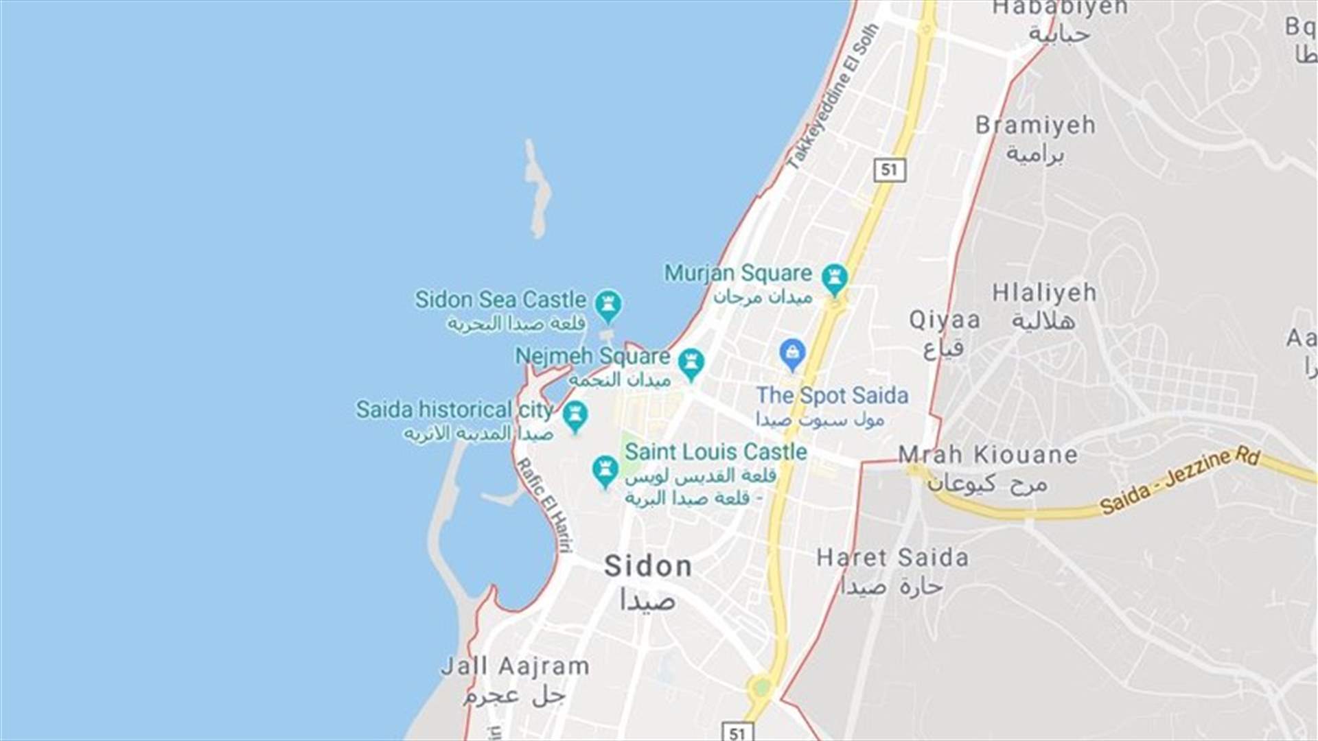 جريح إثر حادث صدم في صيدا