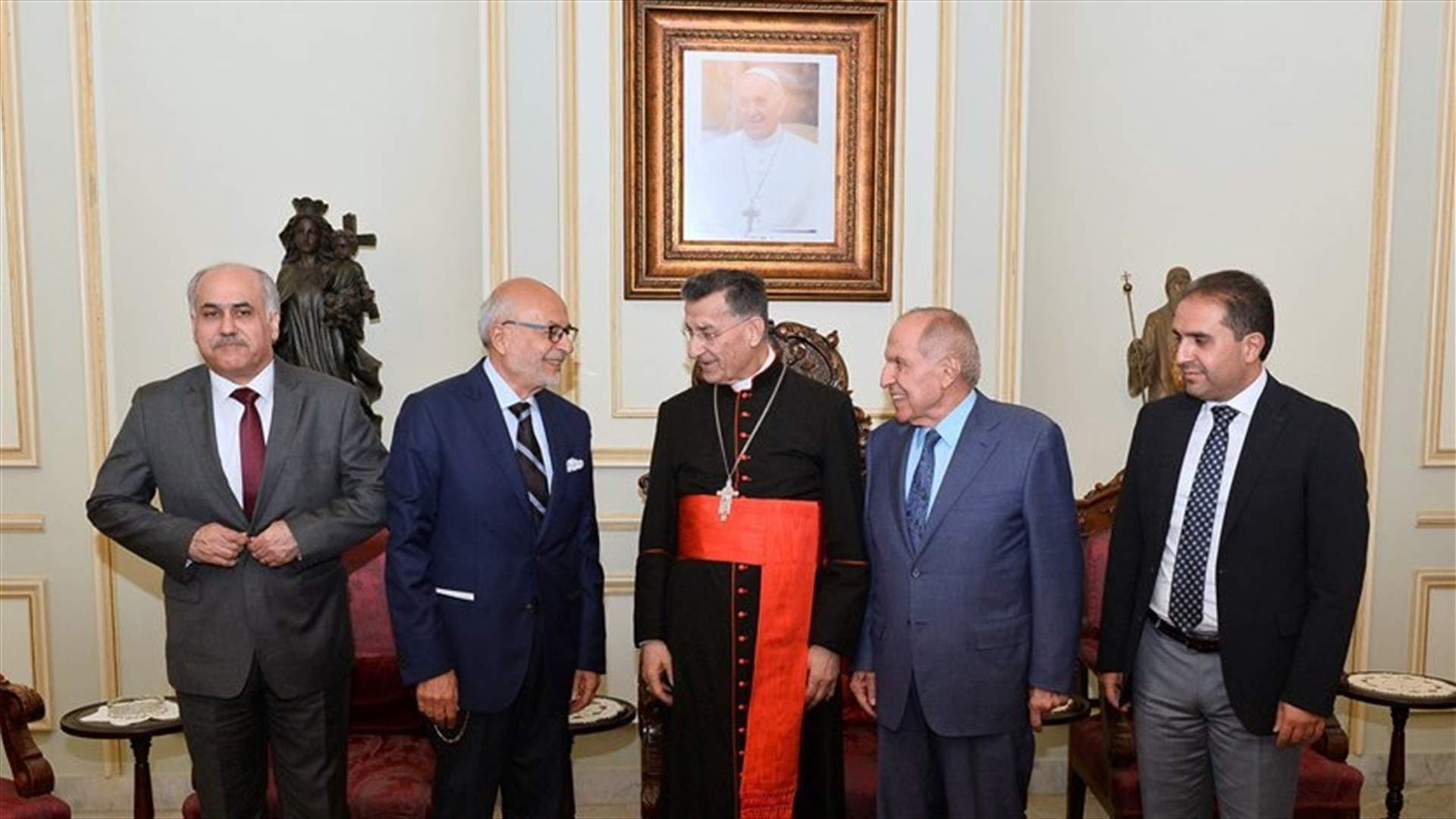 PSP delegation visits Maarab and Bkerke; Chehayeb says PSP is under the law