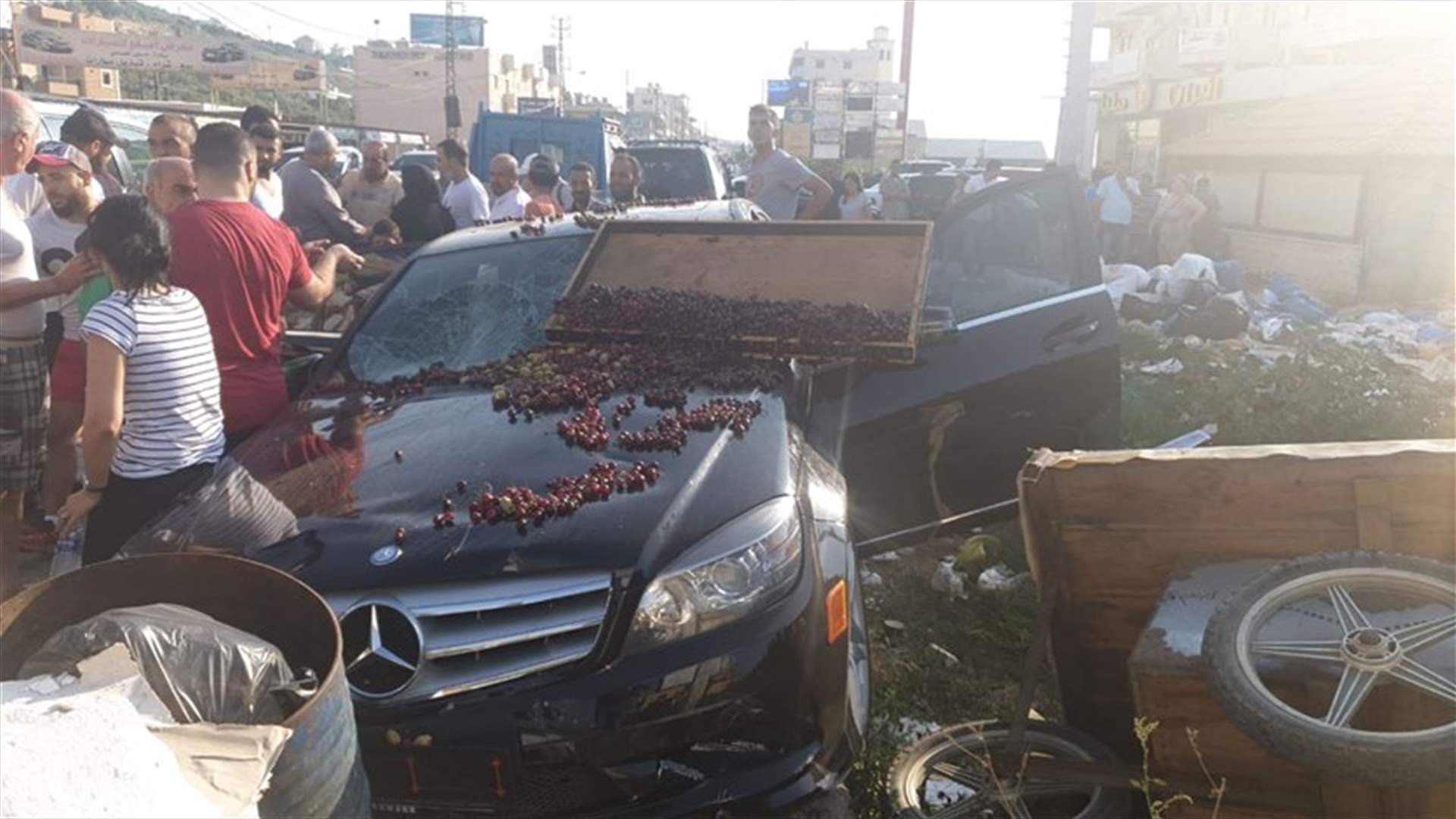 ثلاثة جرحى في حادث سير في منيارة - عكار