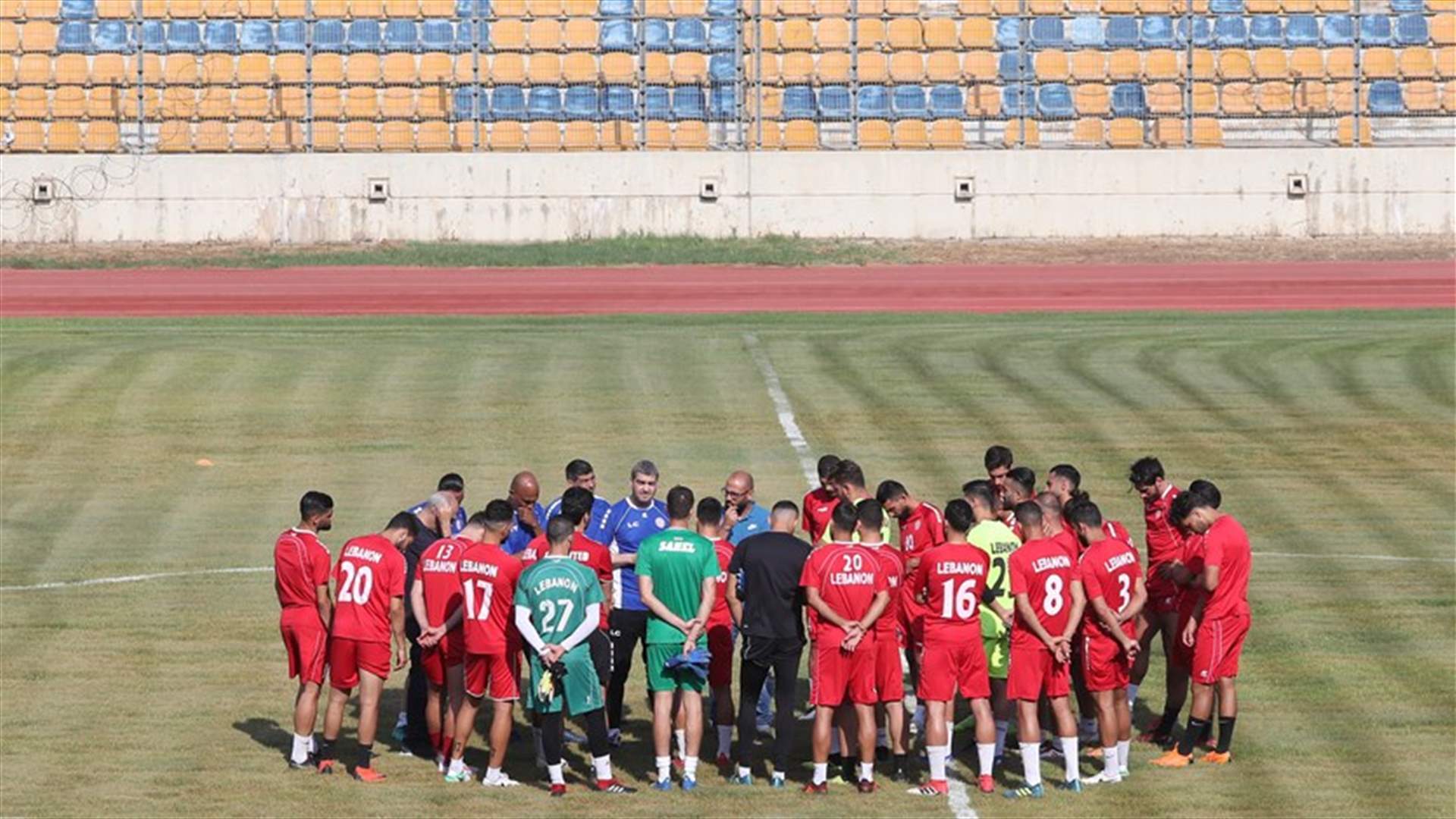 اختبارات منتخب لبنان تتواصل على ملعب بيروت البلدي