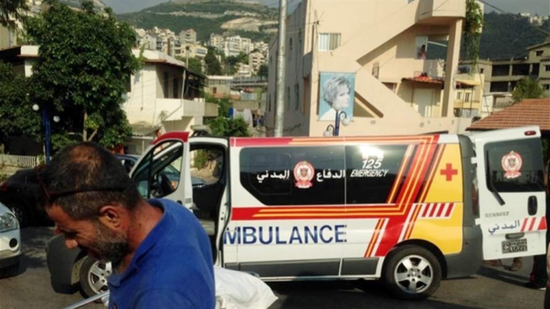 جريحان سوريان بحادث سير في نهر إبراهيم (صورة)