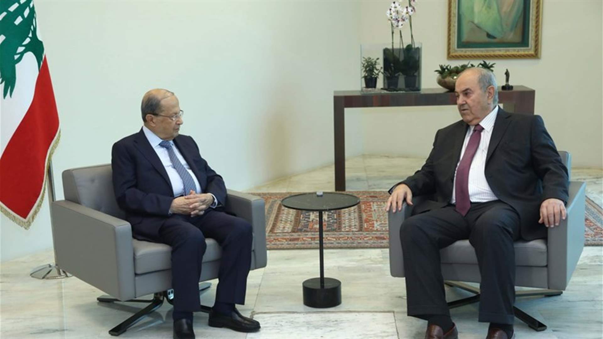 الرئيس عون: لبنان حريص على تعزيز التعاون مع العراق