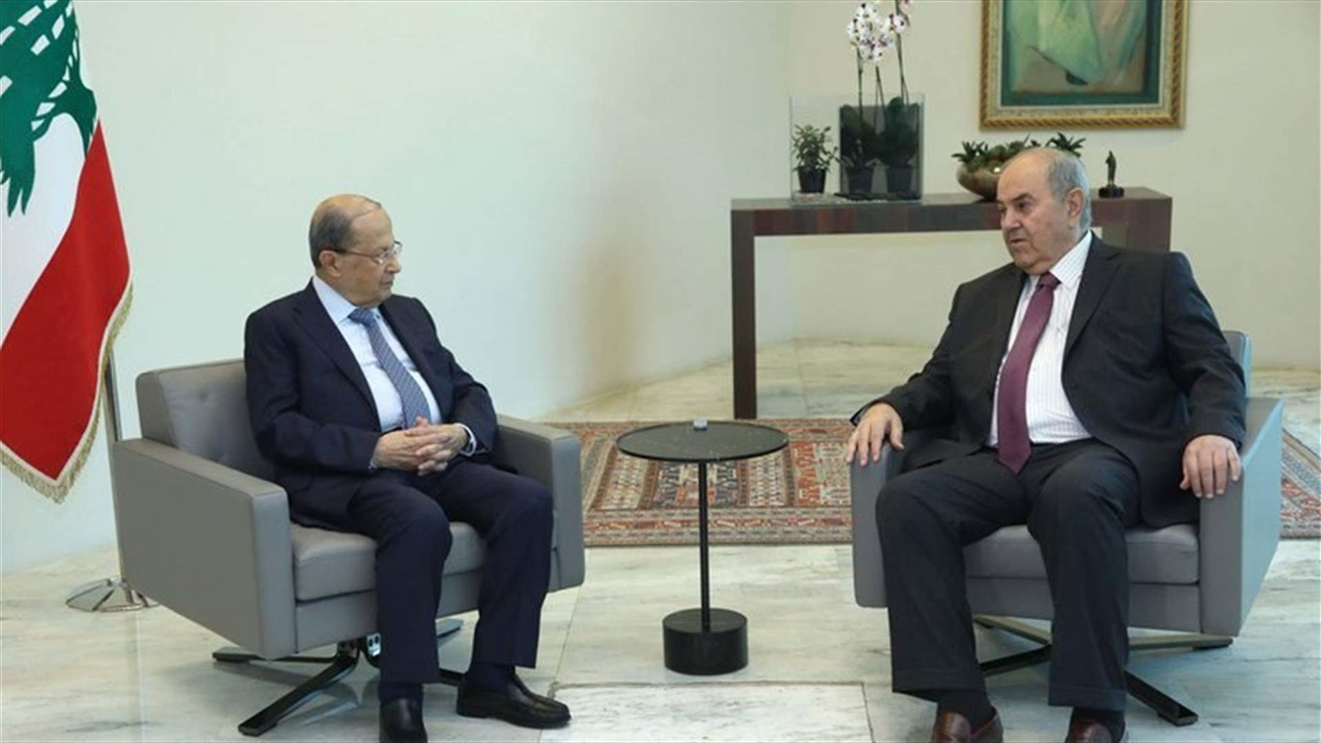 President Aoun says Lebanon keen on boosting cooperation with Iraq