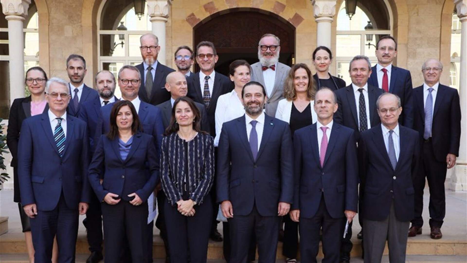 سفراء دول الإتحاد الأوروبي التقوا الحريري... وتركيز على ضرورة متابعة تنفيذ الإصلاحات المالية