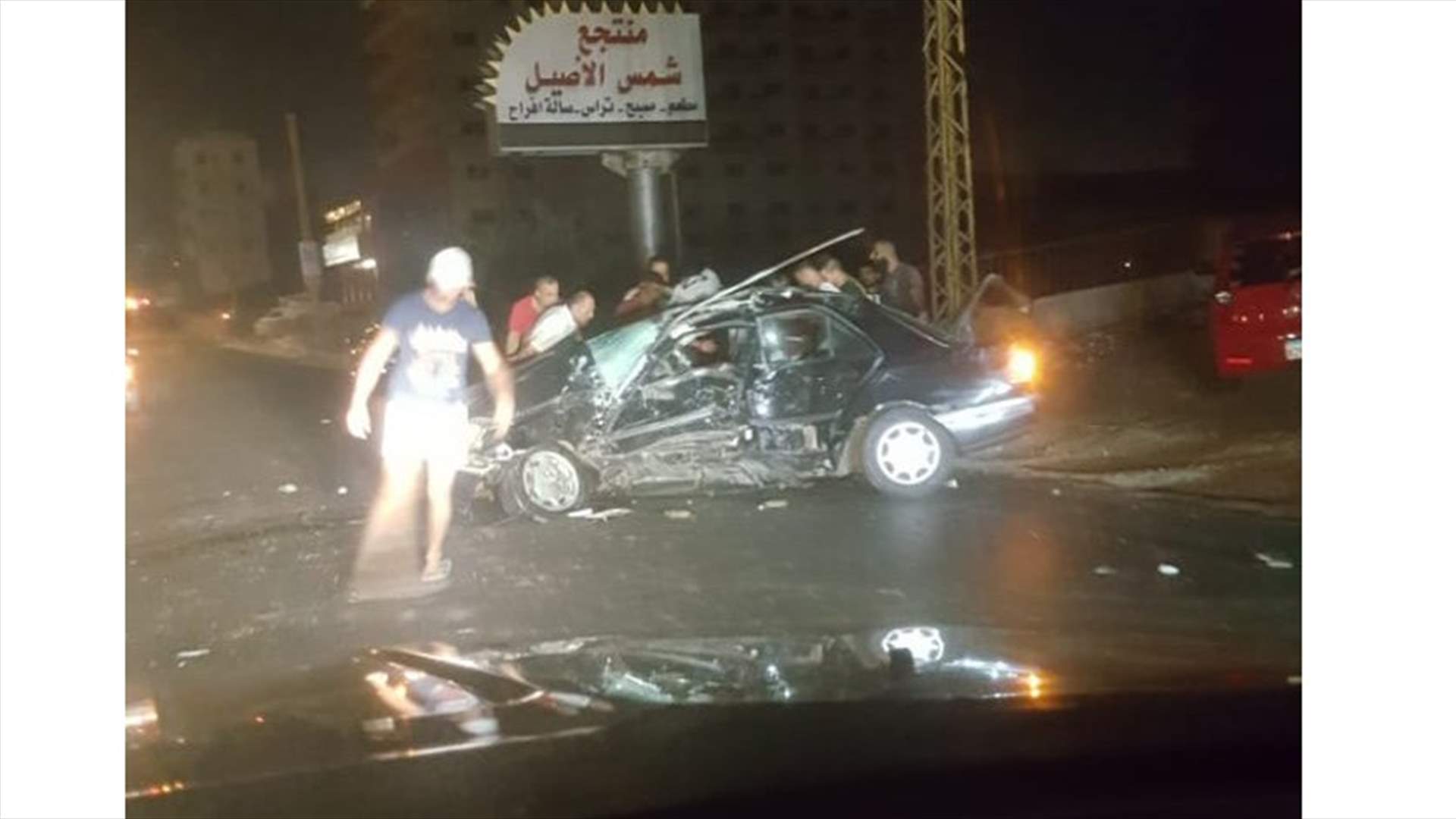 قتيلان وجريح اثر حادث مروع عند مفرق كفروة...