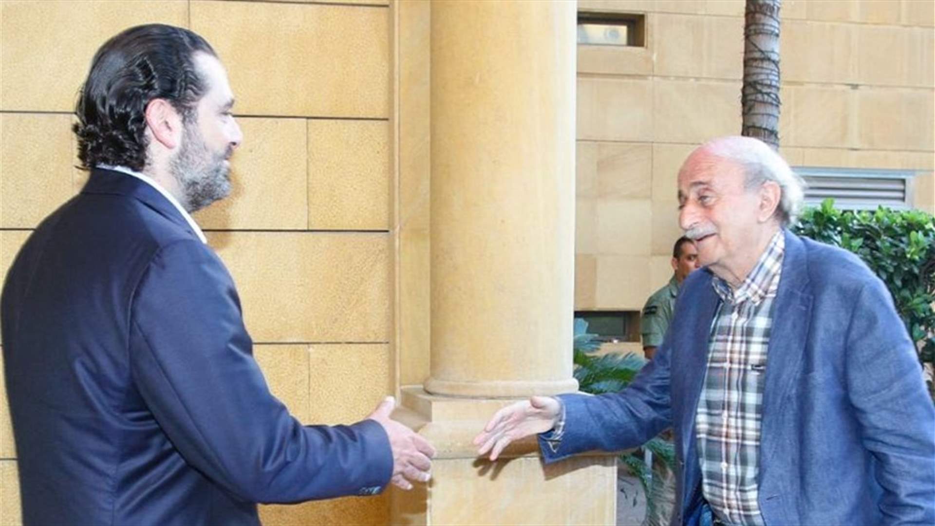 "الأنباء": هذا ما دار خلال لقاء الحريري - جنبلاط