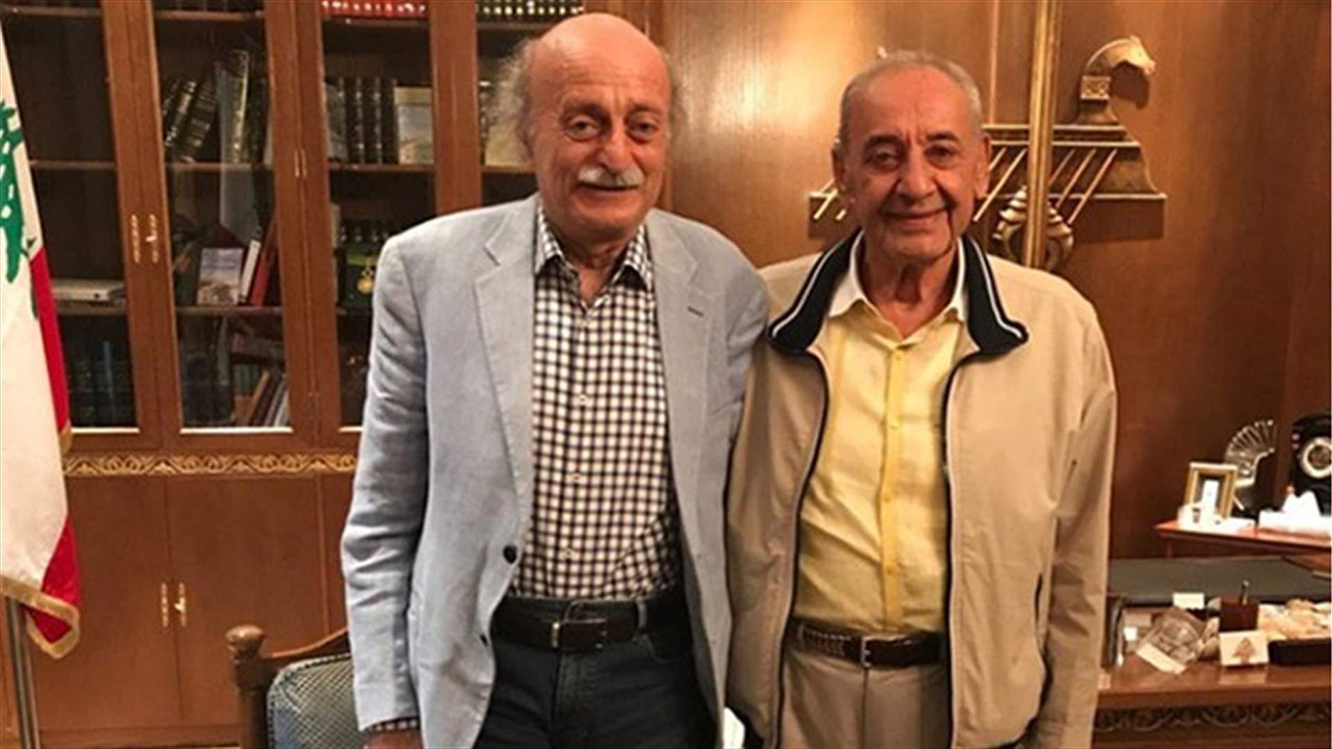 الجمهورية: جنبلاط سيزور بري اليوم