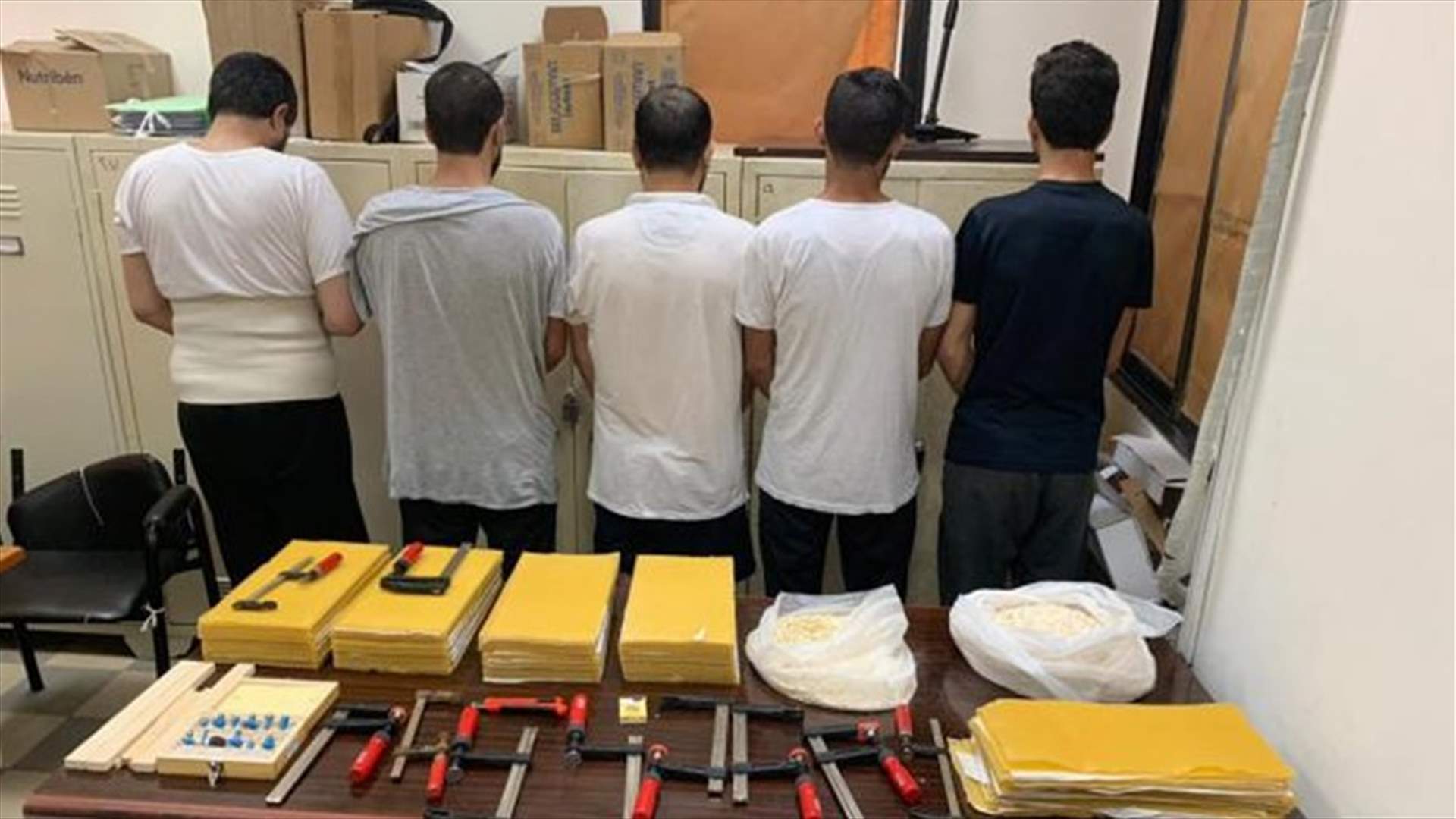عصابة دولية لتهريب حبوب الكبتاغون في قبضة مكتب مكافحة المخدرات المركزي (صور وفيديو)