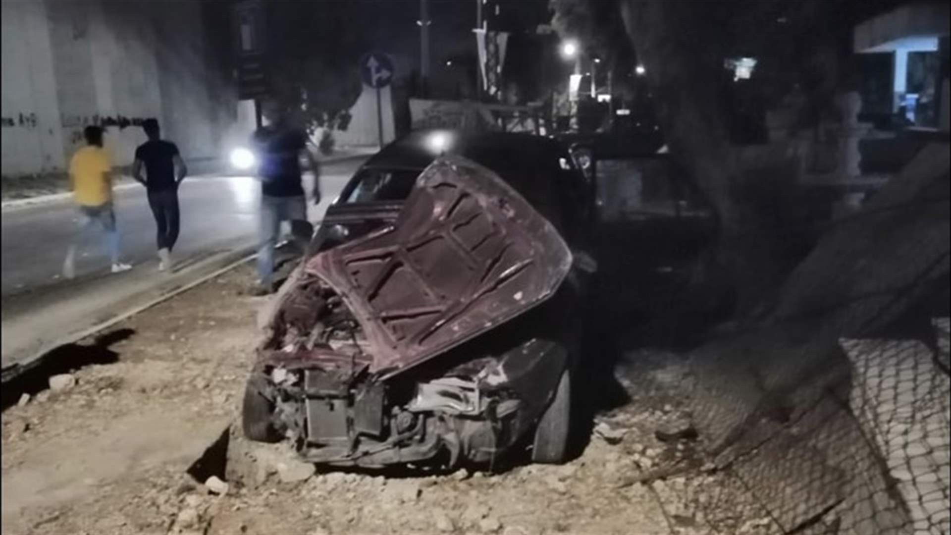 4 جرحى بحادث سير على طريق عام كفركلا العديسة (صورة)