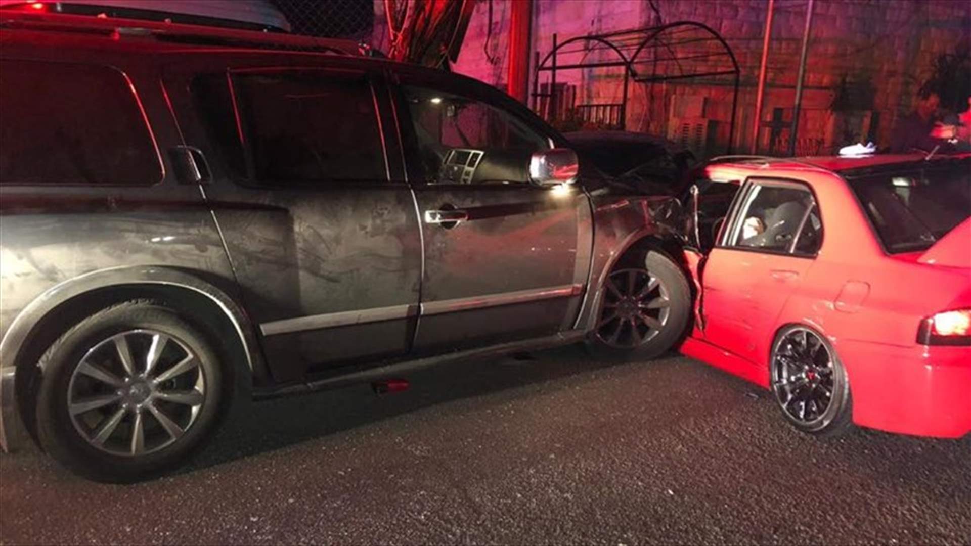 جرحى بحادث سير في غزير (صوَر)