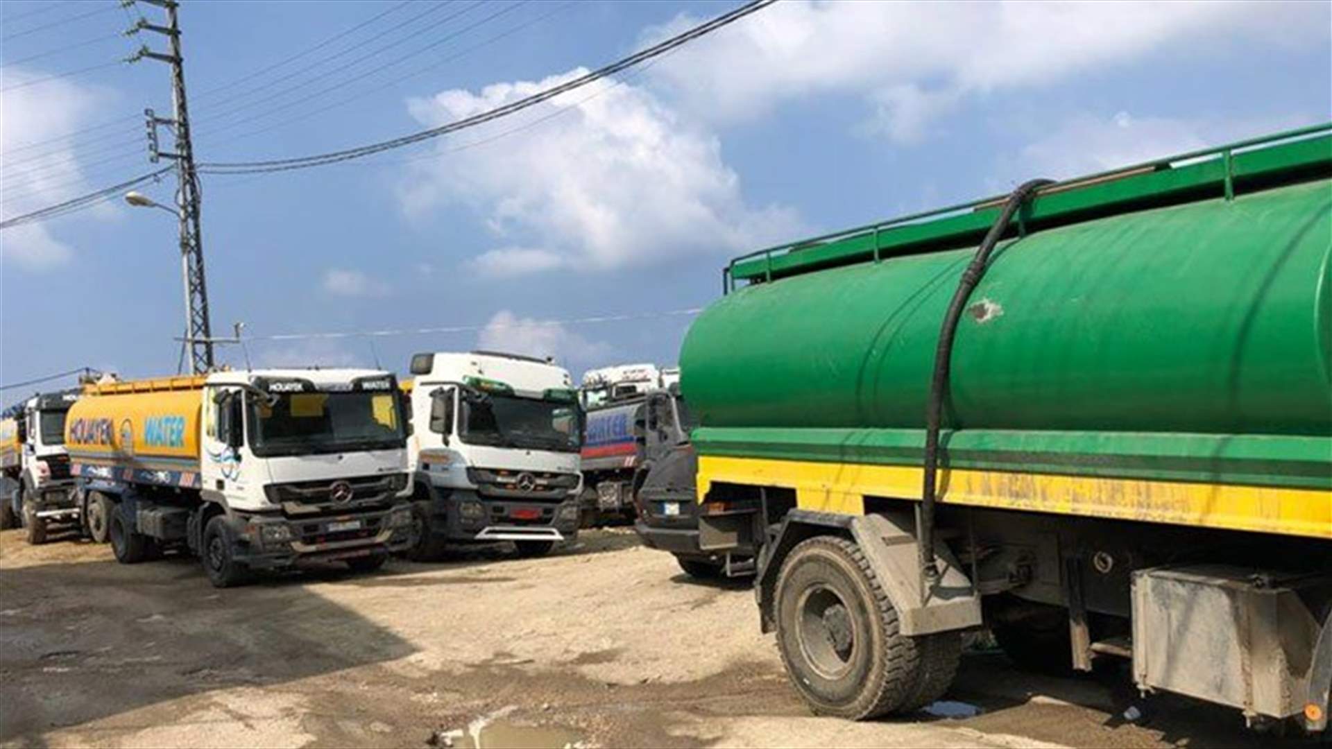 نقابة اصحاب الصهاريج ثمنت وضع لوحات عمومية من فئة الصهاريج في التداول