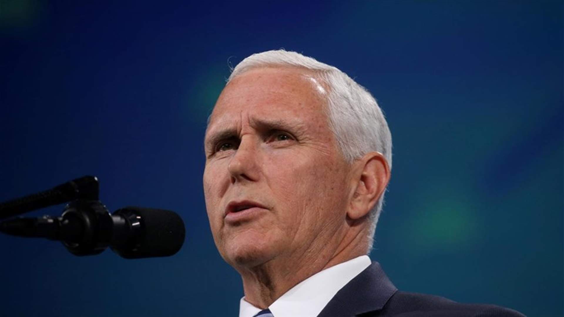 Pence calls on Saudi Arabia to release critic of Islam