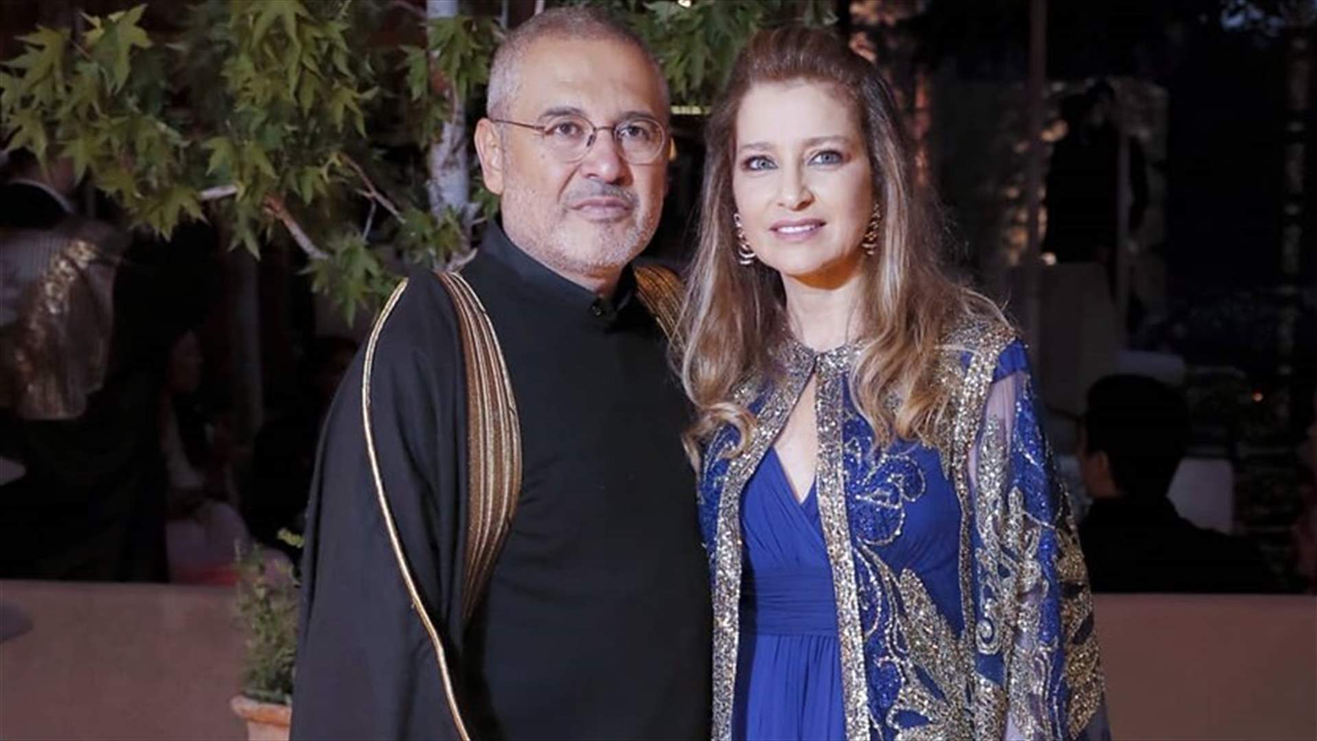 إطلالة زوجة إيلي صعب في حفل زفاف ابنهما البكر... رائعة! (صورة)