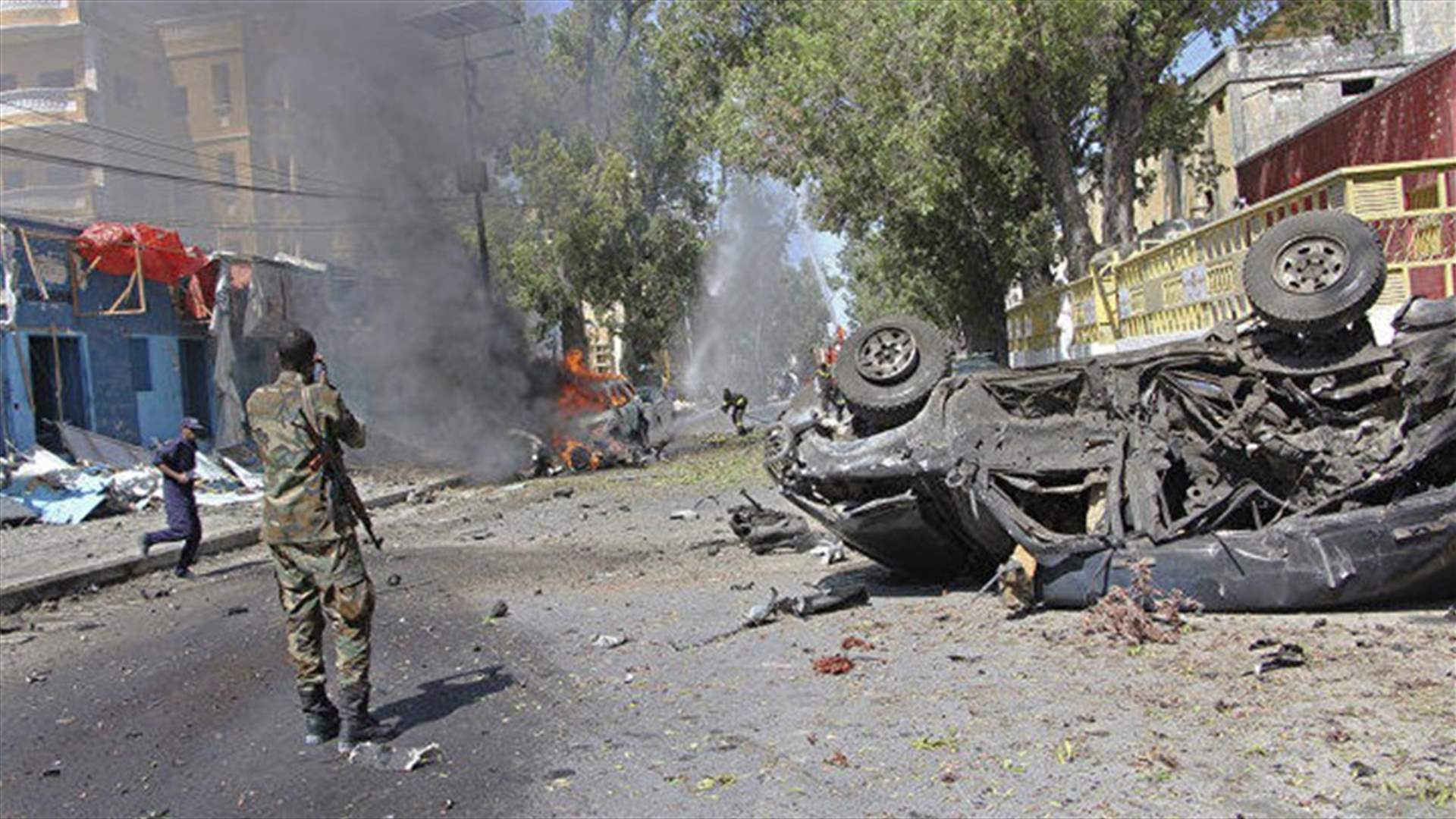 At least seven killed in bomb attack in Somalia's Mogadishu