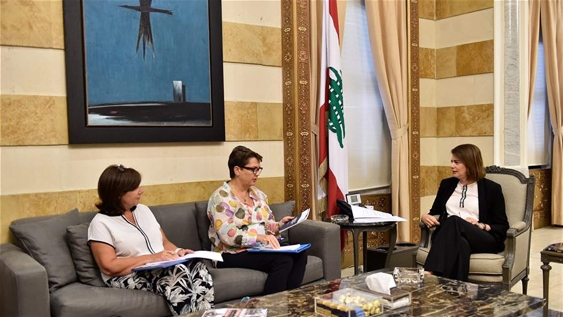 وفد UNODC التقى الحسن: نحن في صدد وضع برنامج في المدراس لمكافحة آفة المخدرات