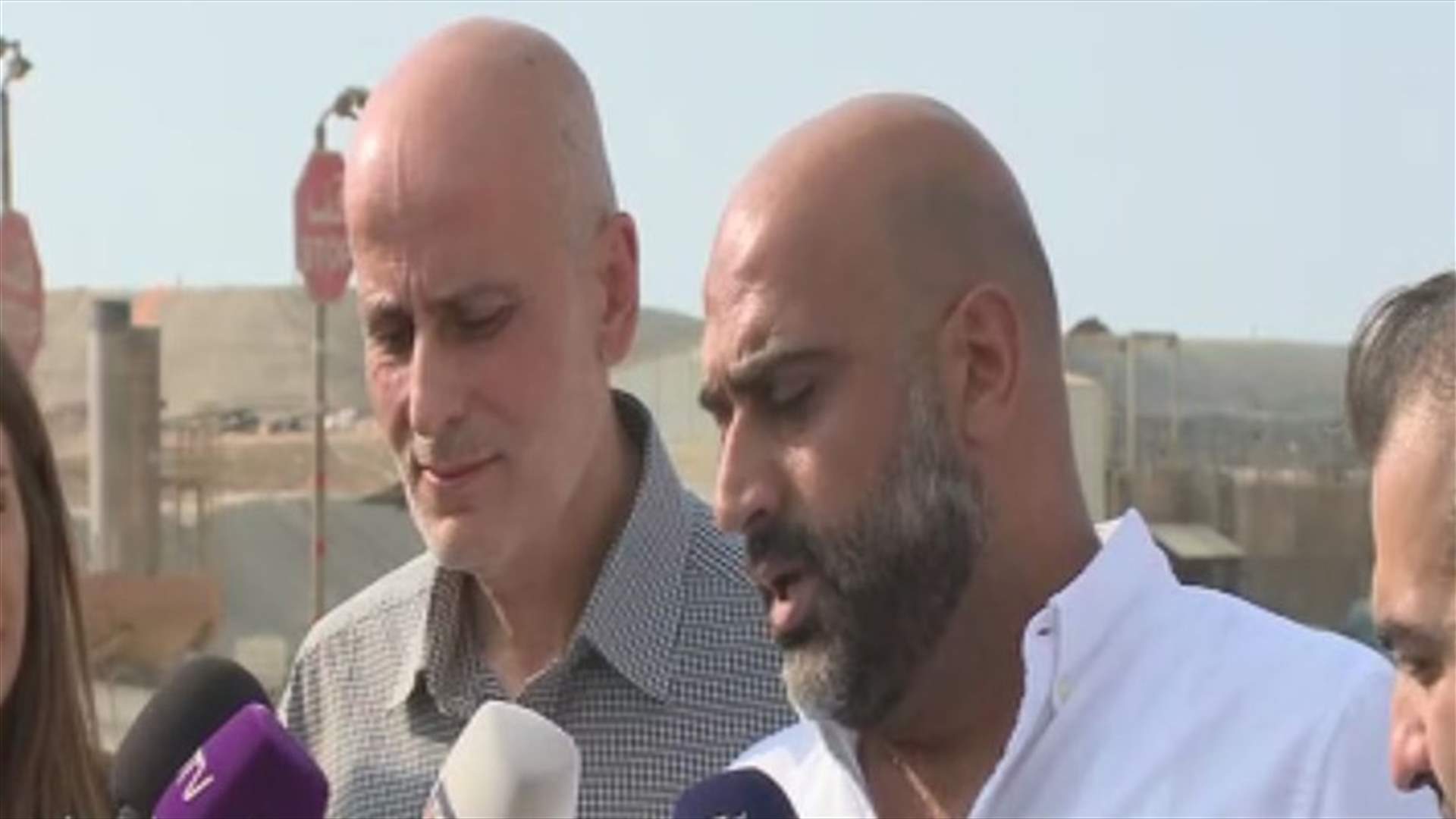 بلدية الشويفات واتحاد بلديات الضاحية: سنعطي الحكومة مهلة شهر واحد لوضع خطة كاملة لمطمر الكوستابرافا