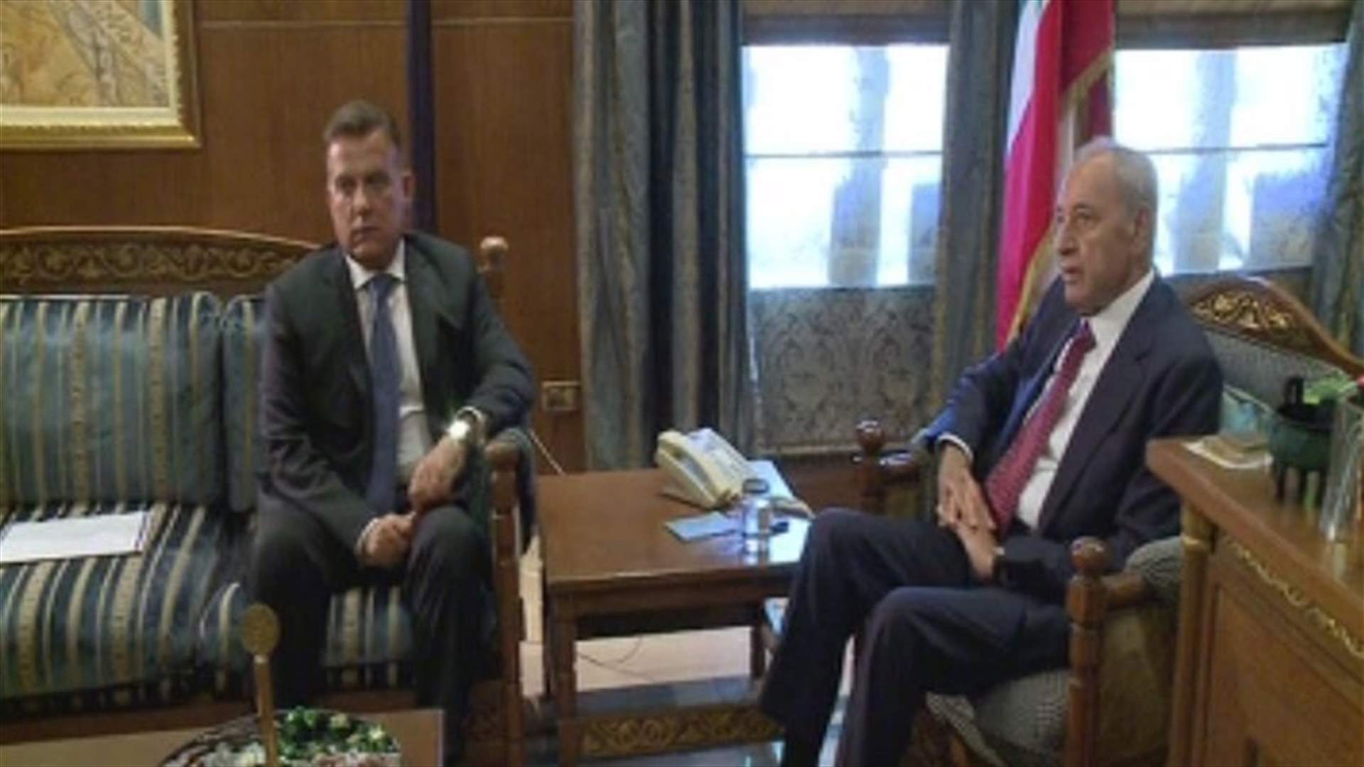 Ibrahim meets with Berri in Ain al-Tineh