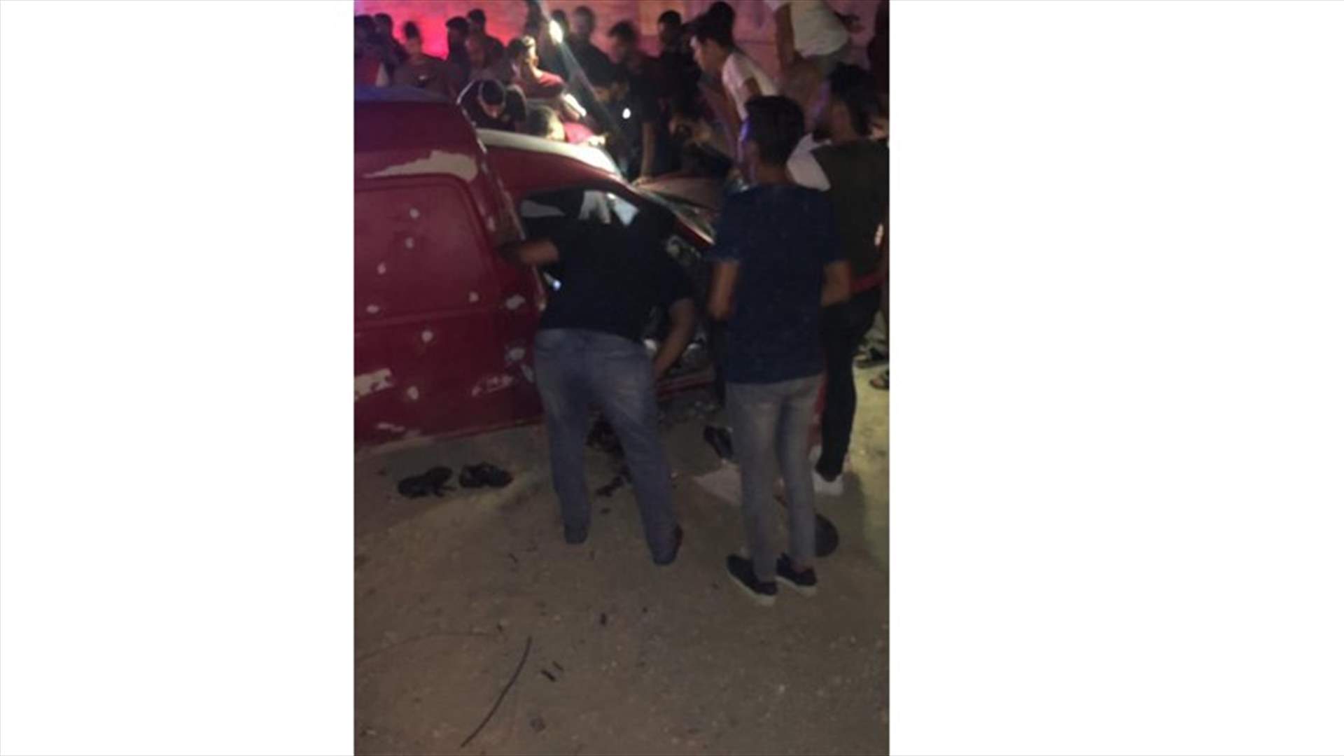 قتيل وجرحى بحادث مروع في العباسية - صور