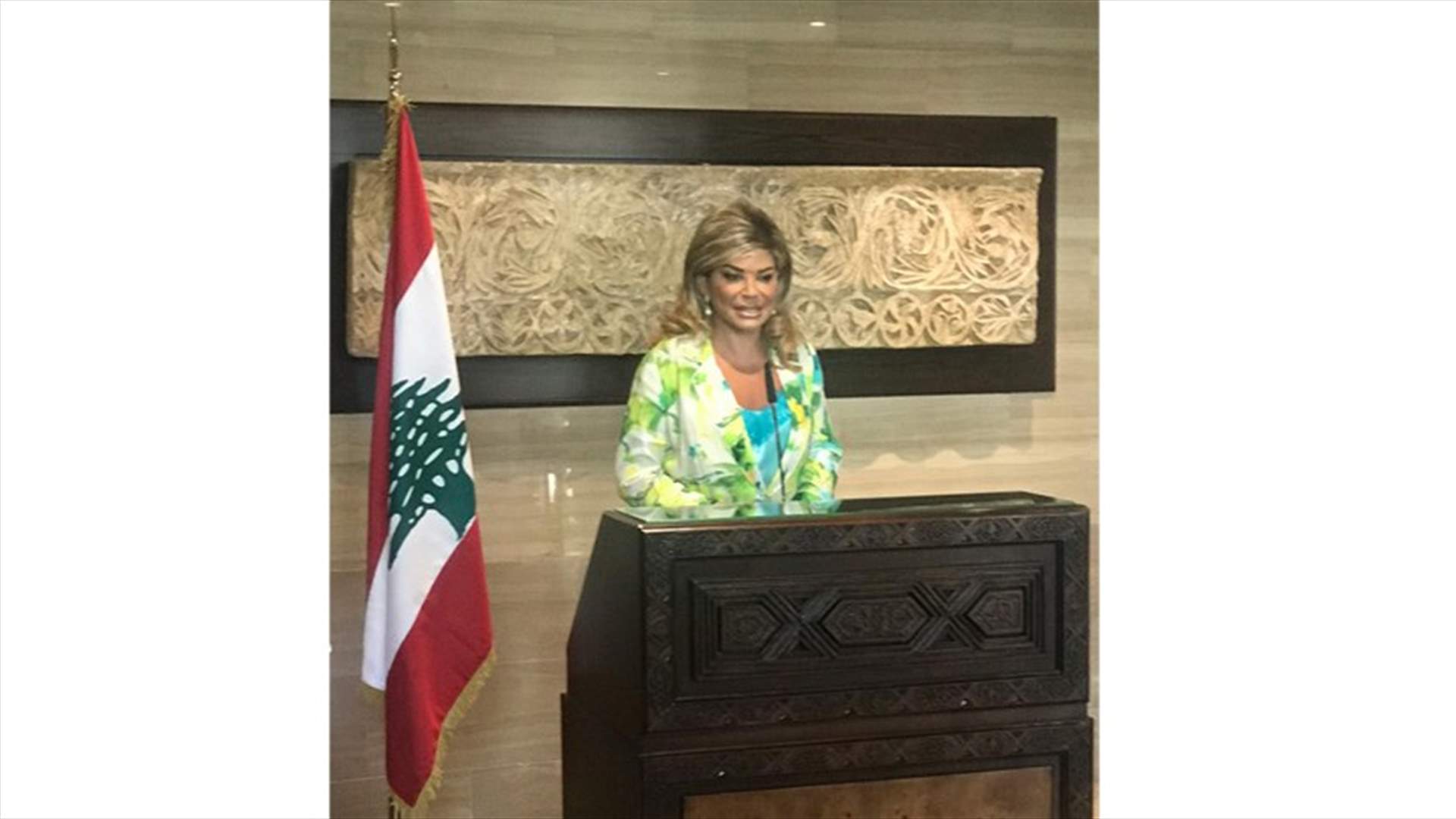 شدياق بعد لقائها برّي: هناك دعم لآليات التعيينات في الفئات الأولى