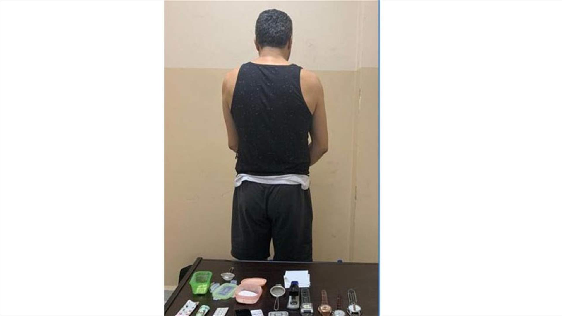 توقيف مروج مخدرات في محلة حالات