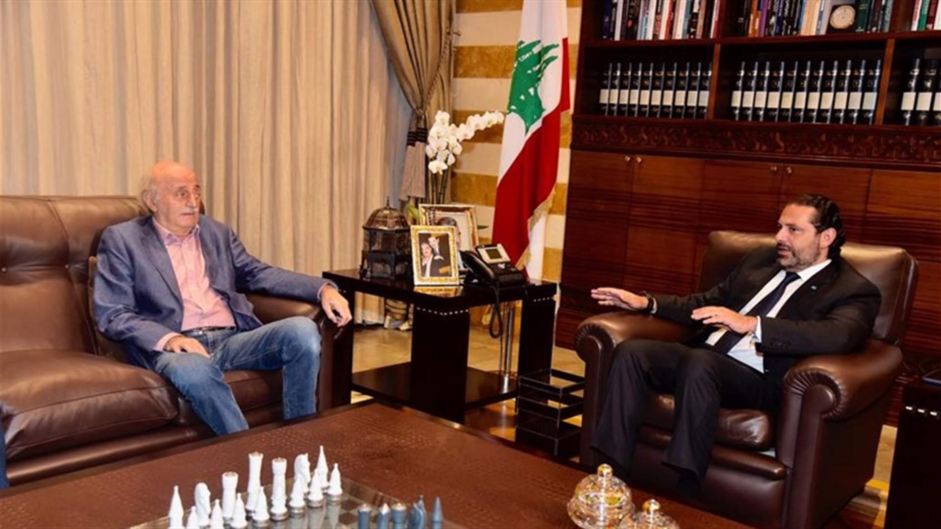 جنبلاط في بيت الوسط...