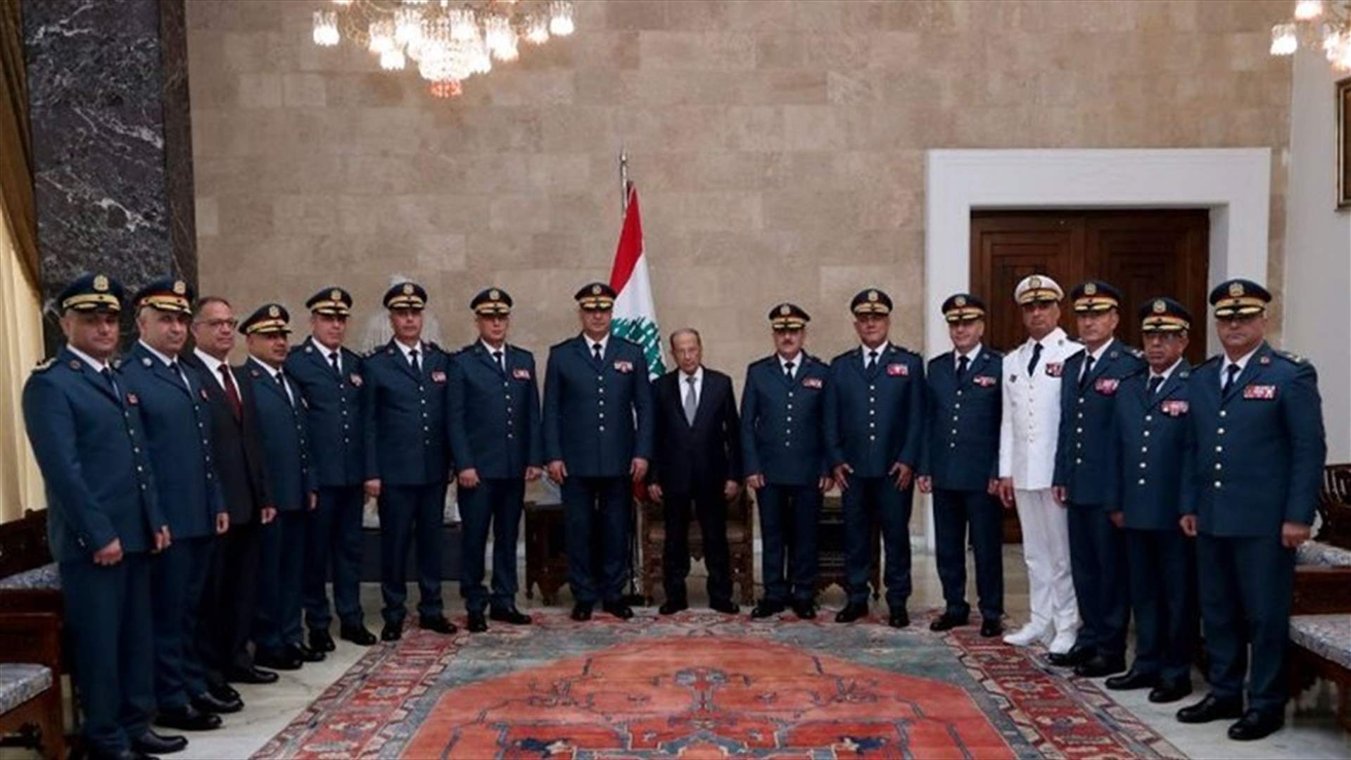 President Aoun says security is sacred