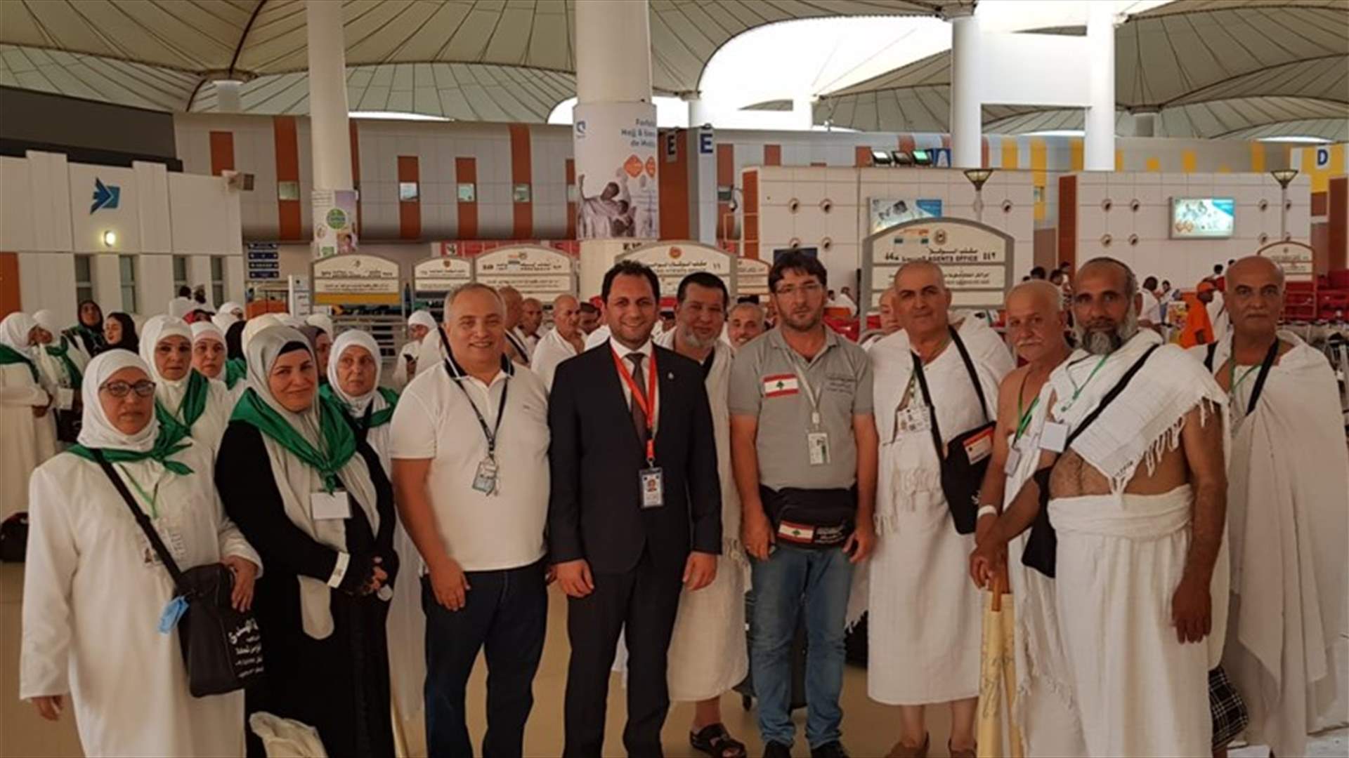 قنصل لبنان العام في جدة استقبل اولى طلائع الحجاج
