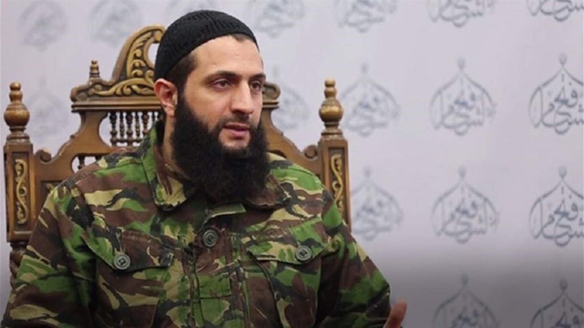 الجولاني: هيئة تحرير الشام لن تنسحب من المنطقة العازلة في شمال غرب سوريا