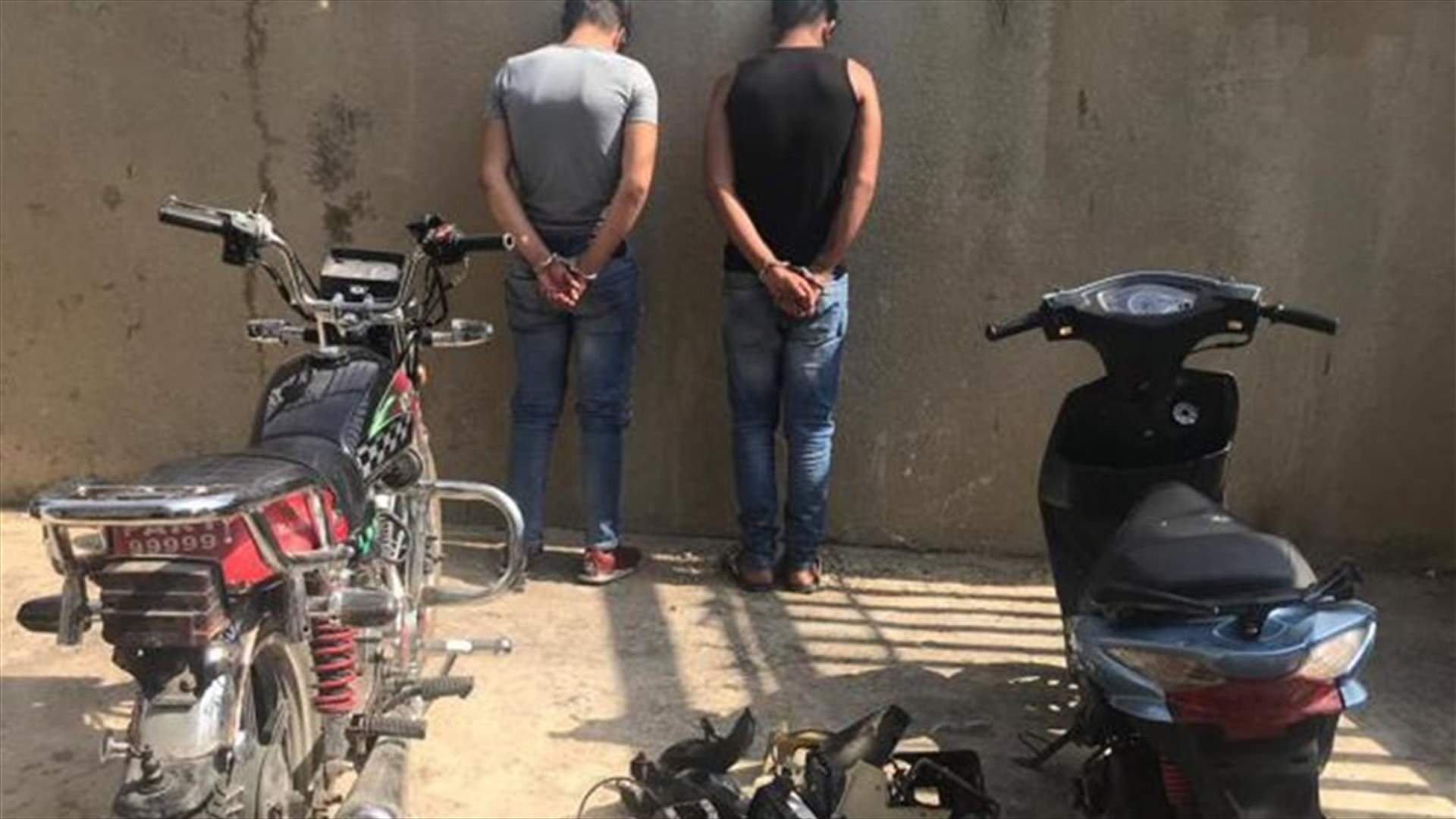 عصابة سرقة دراجات آلية في جبل لبنان في قبضة "المعلومات"