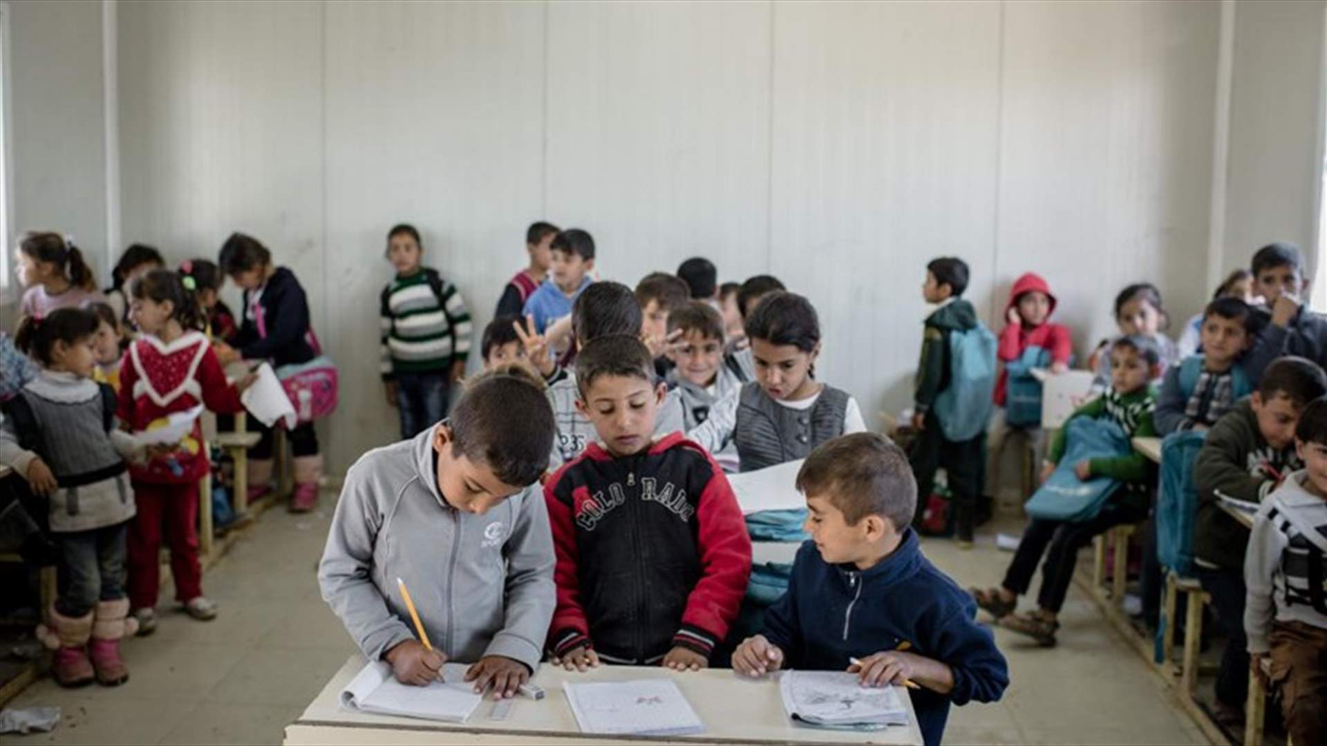 &quot;اليونيسف&quot; تحذر: 15 مليون طفل خارج المدارس في الشرق الأوسط وشمال أفريقيا
