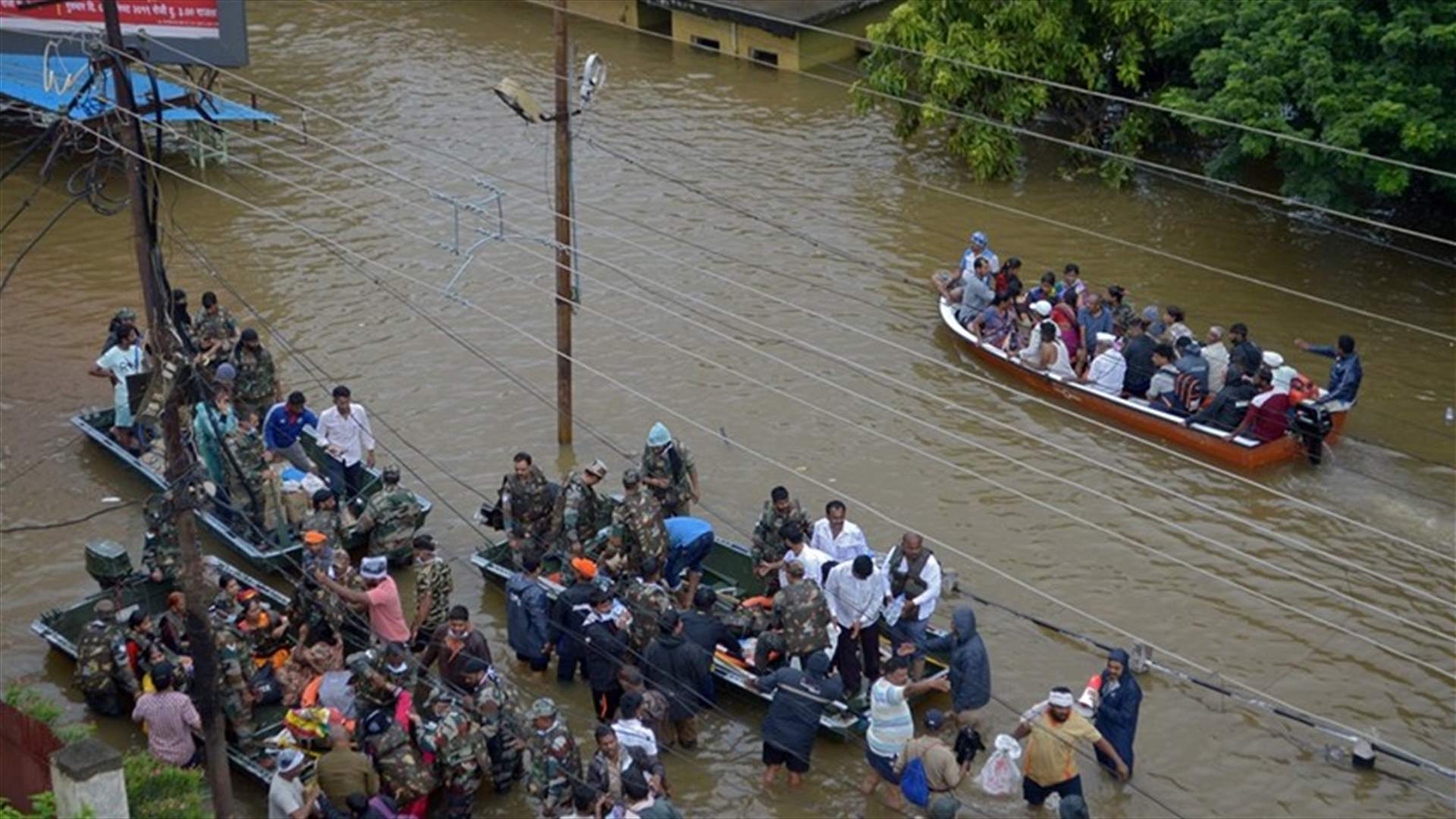 ارتفاع عدد ضحايا الفيضانات في الهند...
