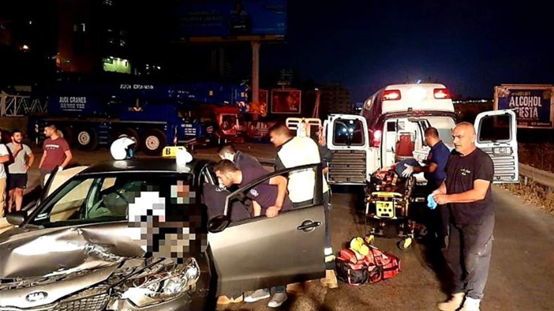 مهمة جديدة للـ Moto ambulance... انقاذ جريح في الكسليك (صورة)