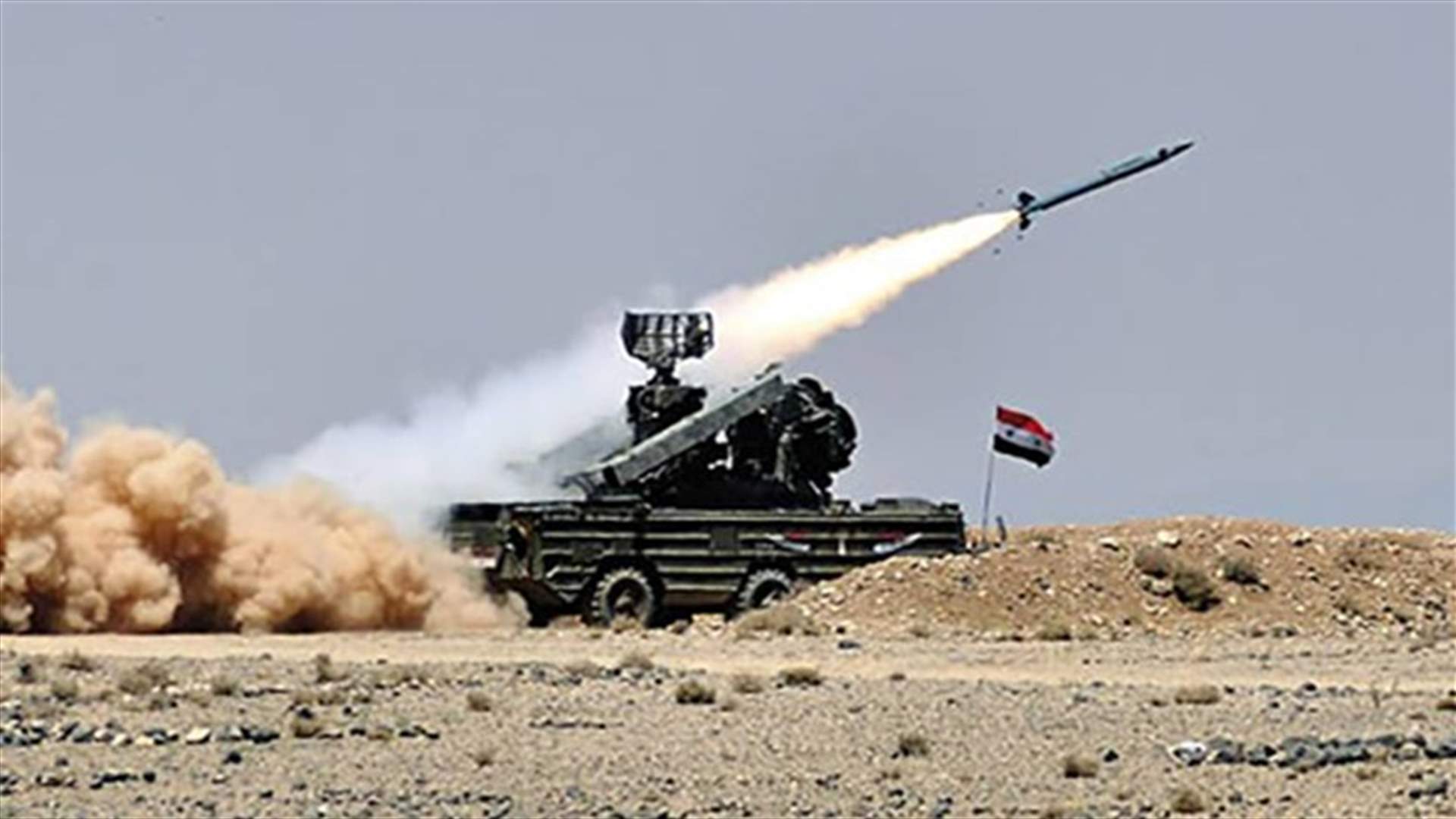 الدفاعات الجوية السورية تحبط هجوما بصاروخ