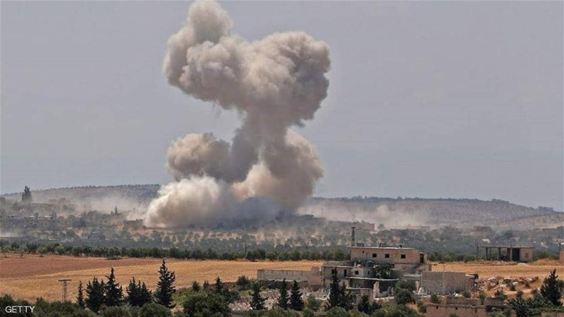 تركيا: قتلى وجرحى في غارة جوية على رتل عسكري في شمال غرب سوريا