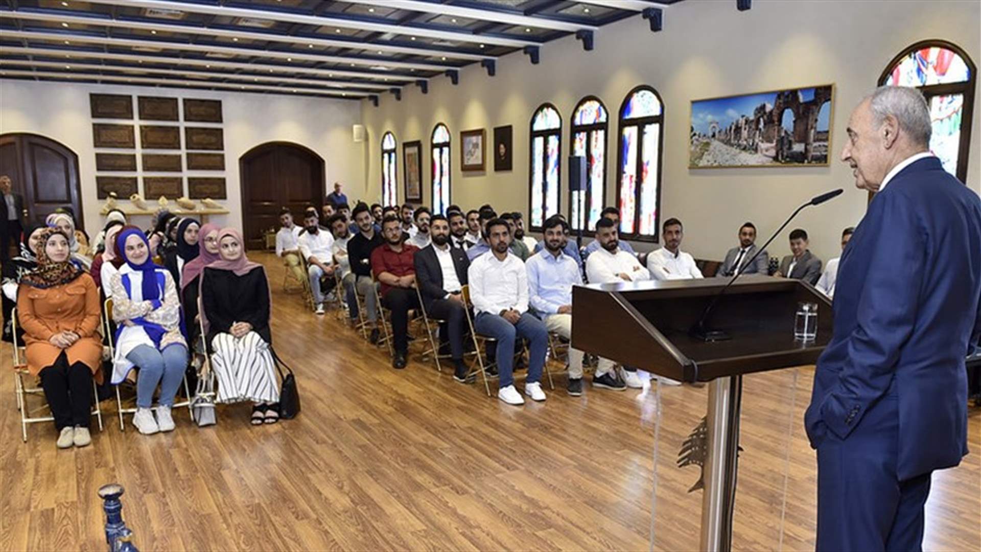 بري: تضييع البوصلة عن وجهة الصراع يقوض الانجازات وصفقة القرن محاولة لتصفية قضية فلسطين
