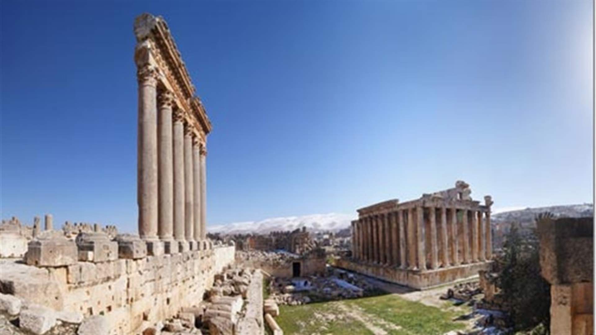 انتهاء اعمال الترميم لاعمدة معبد جوبيتر...