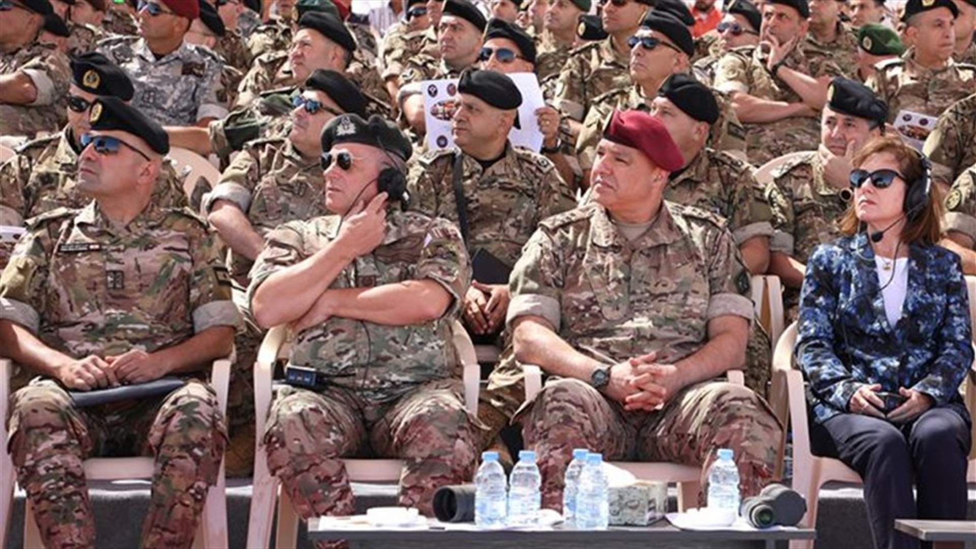 مناورة قتالية بالذخيرة الحيّة في جرد العاقورة (صور)