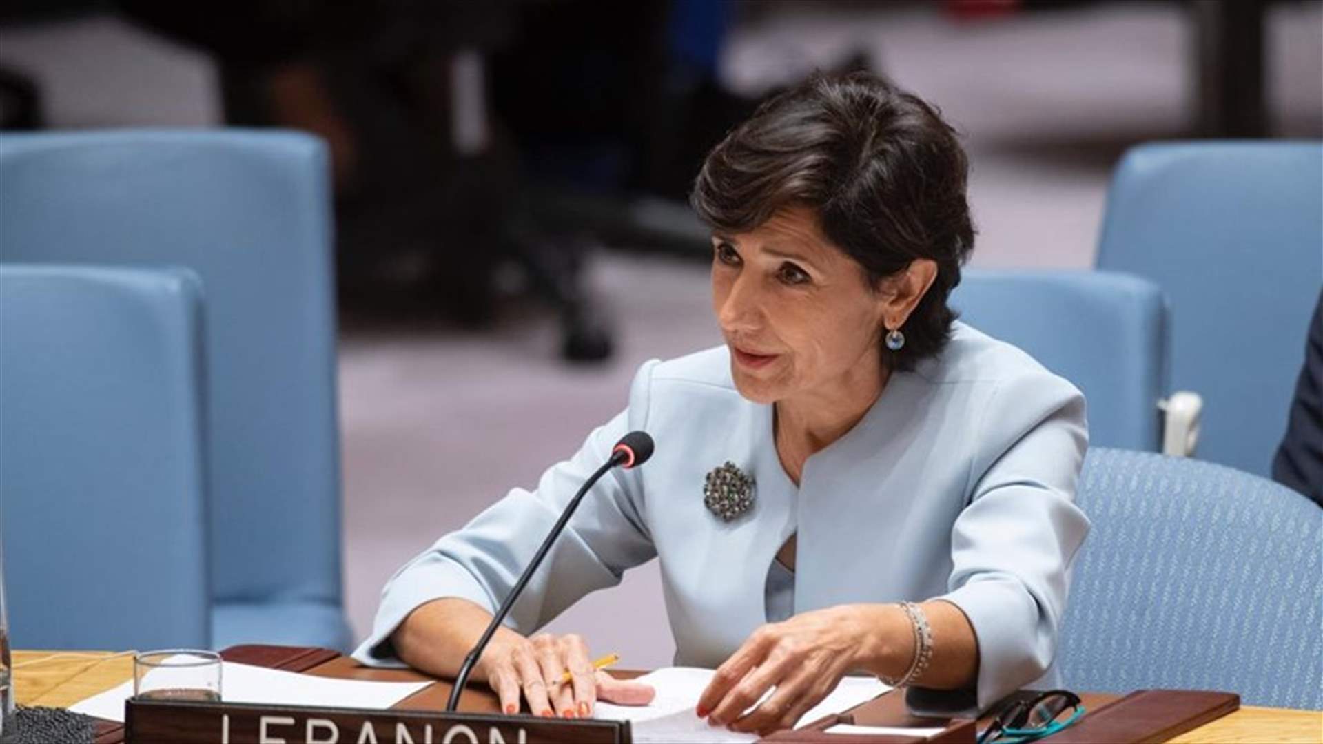 الممثلة الدائمة للبنان في الأمم المتحدة: إسرائيل تواصل انتهاكاتها للسيادة اللبنانية من دون عقاب