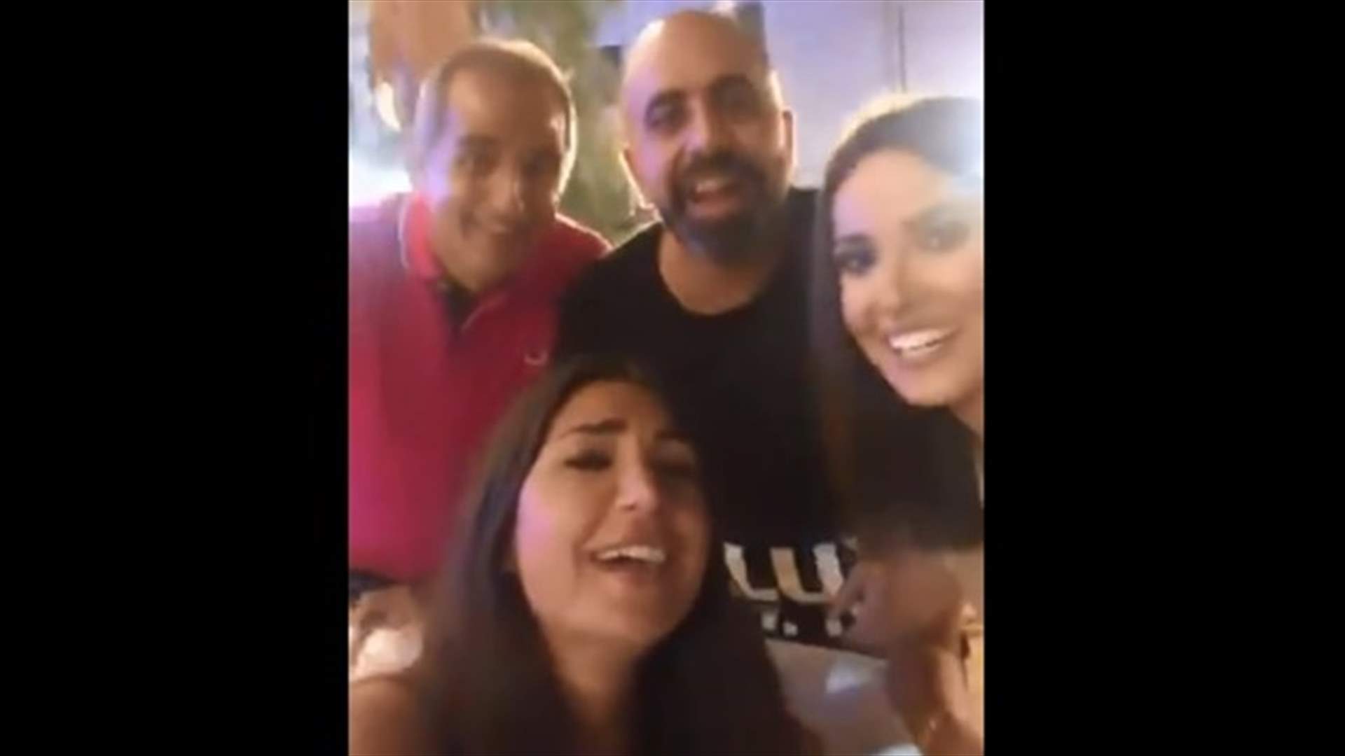 ديما صادق وهشام حداد ويزبك وهبة ونيكول حجل يغنّون سويّاً في عيد الـ LBCI (فيديو)